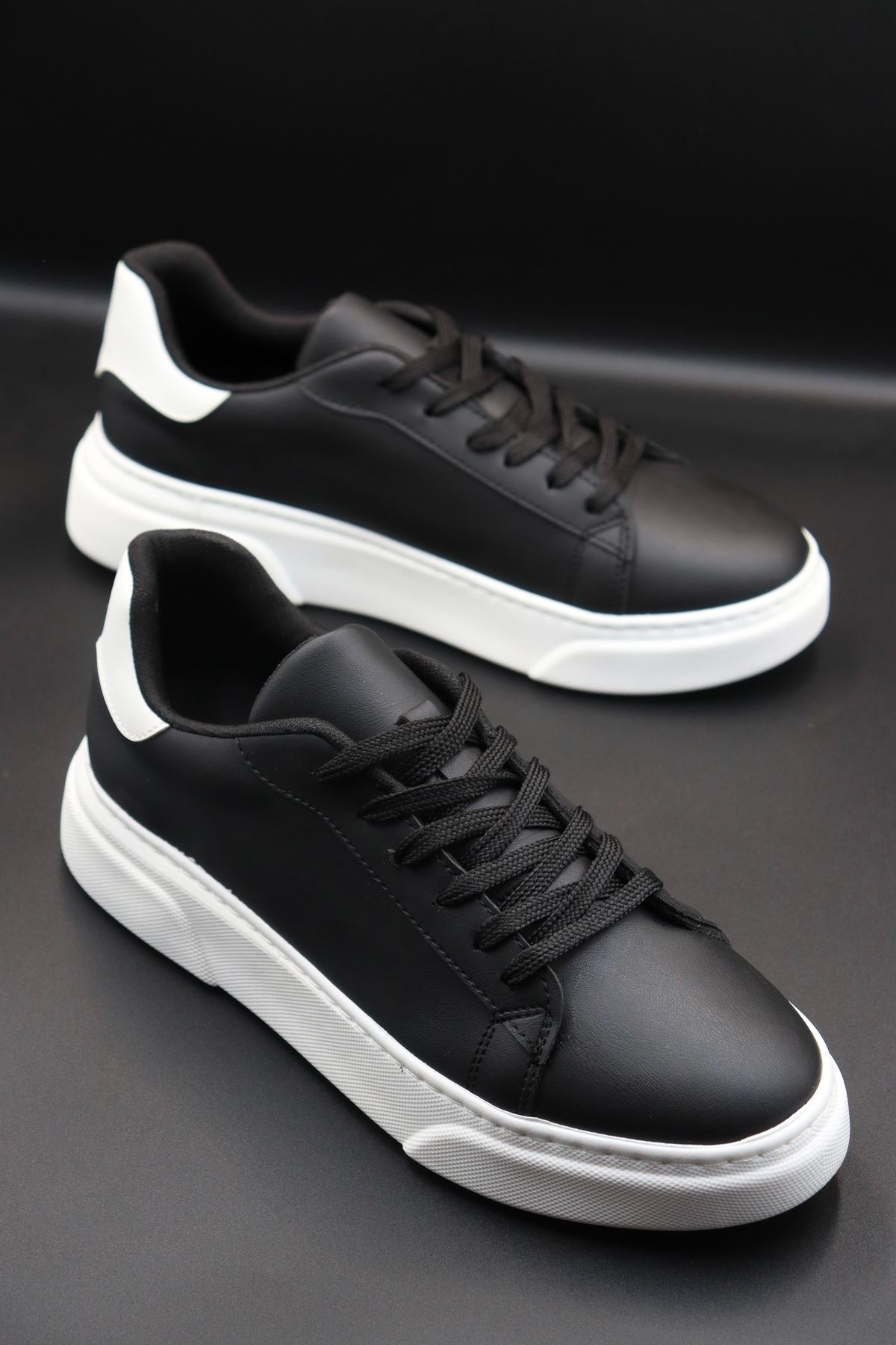 Krest Erkek Sneaker Siyah Ayakkabı