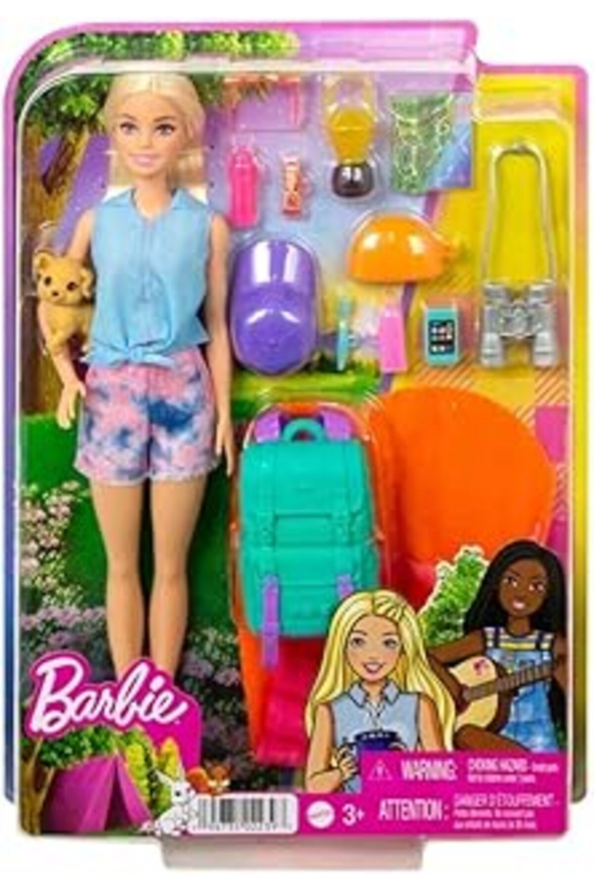 Mu Art Ahşap Barbie Kampa Gidiyor Oyun Seti Hdf73