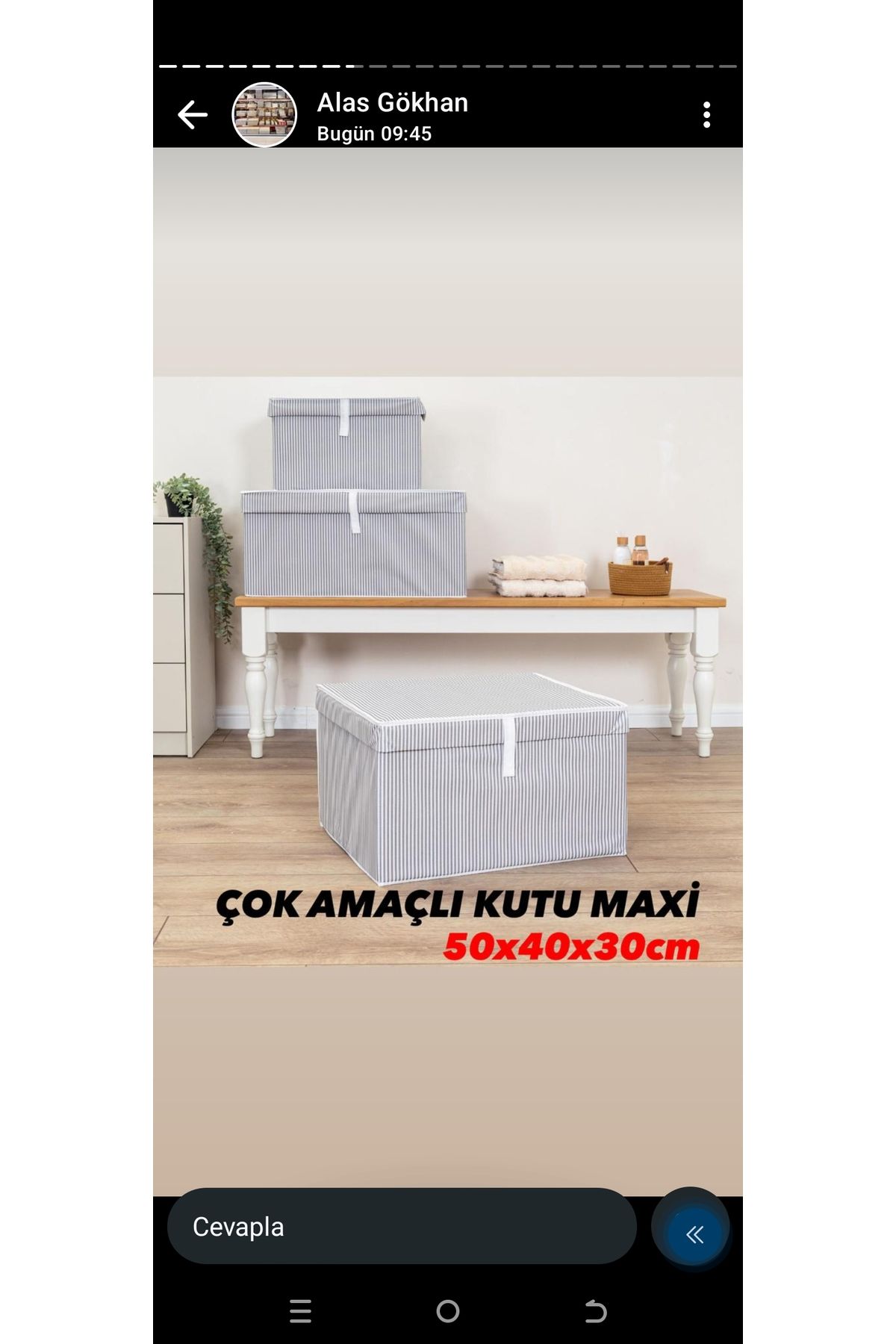 mendhome Çok Amaçlı Kutu Maxi