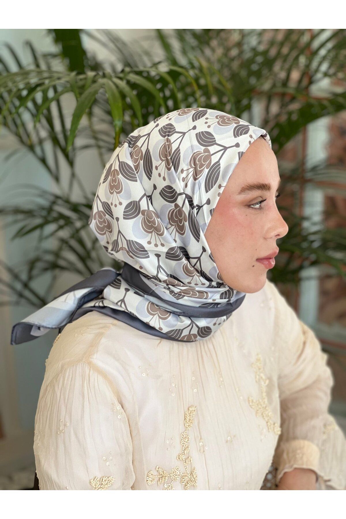 Modakaşmir Orkedia Desen Tanca Eşarp