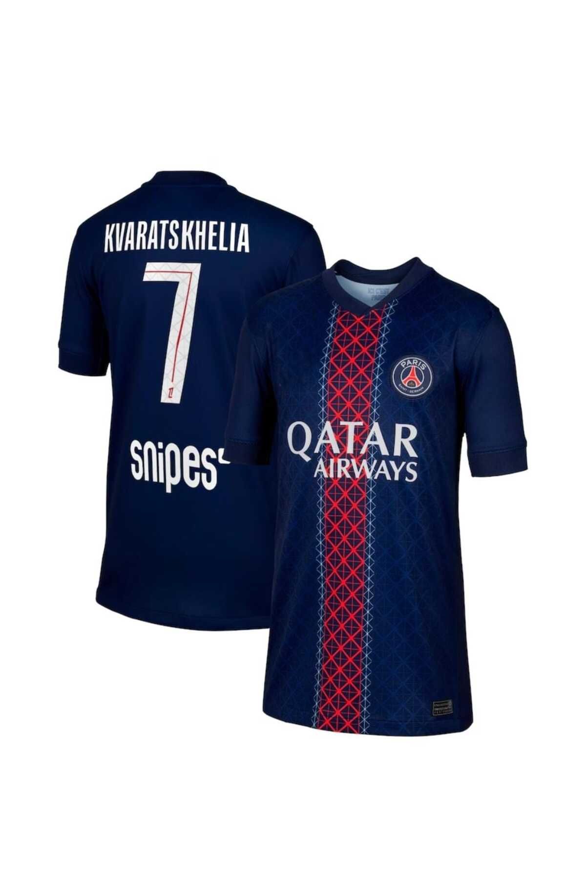 BYSPORTAKUS Psg 2025/26 Yeni Sezon KvaratSkhelia İç saha Forması