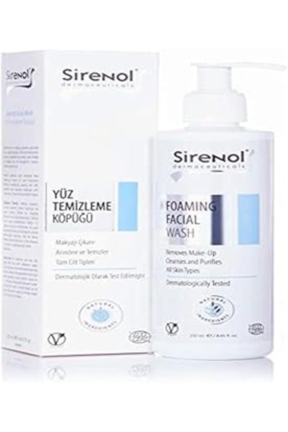 Mu Art Ahşap Sirenol Natural Cadı Fındığı Yüz Temizleme Köpüğü