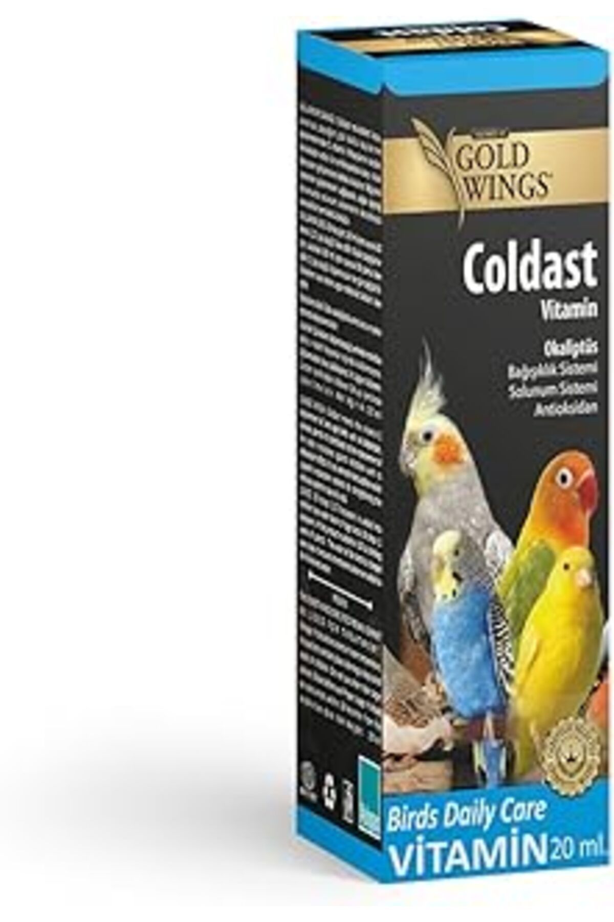 Mu Art Ahşap Gold Wings Premium Gwp Coldast (Solunum Sis.Antioksid) 20Cc