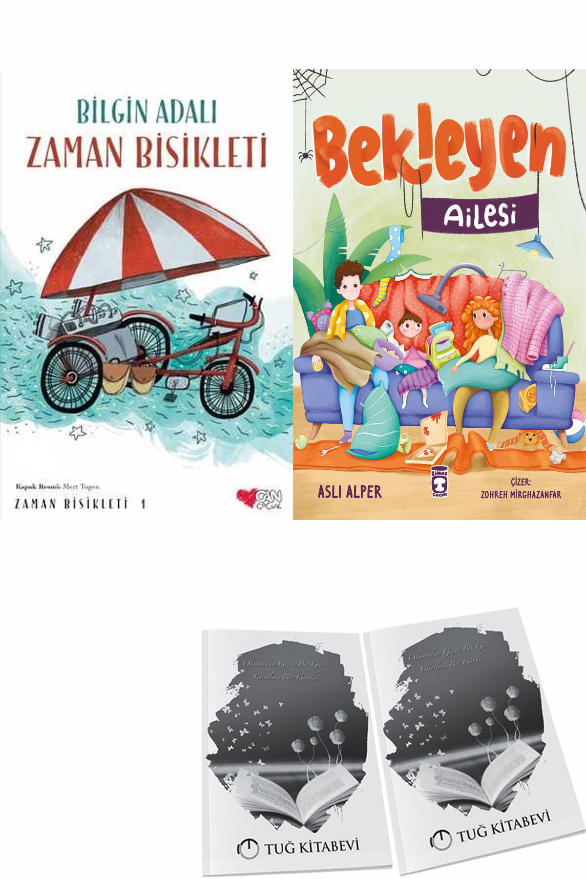 Can Yayınları Zaman Bisikleti 1 ve Bekleyen Ailesi + Hediyeli