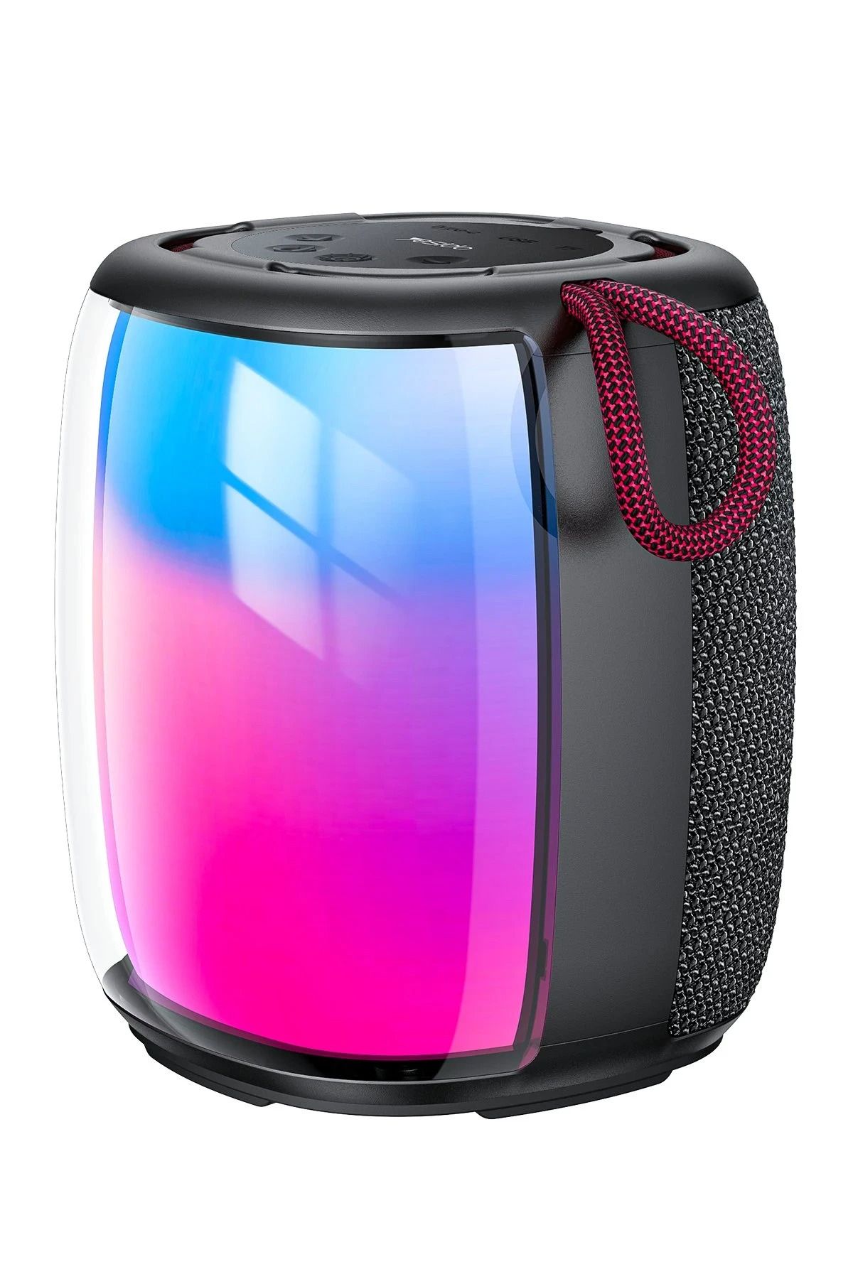 WANNA PROTECT 10W Dahili Hoparlörlü 2500 mAh Bataryalı BT 5.3 RGB Kablosuz Mini Bluetooth Hoparlör YSW20