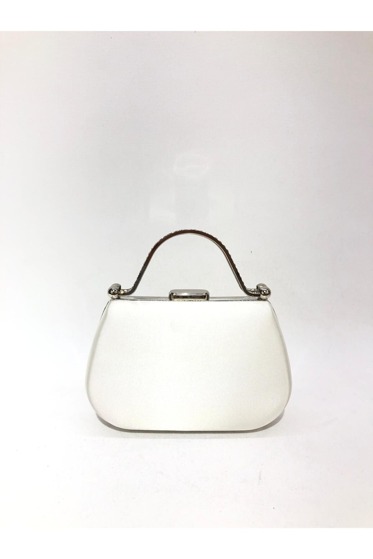 womenacs Renk Elde Tutma Aksesuarlı Abiye Clutch Portföy Düğün Nişan Kına Kadın Gece Çantası (askılı)