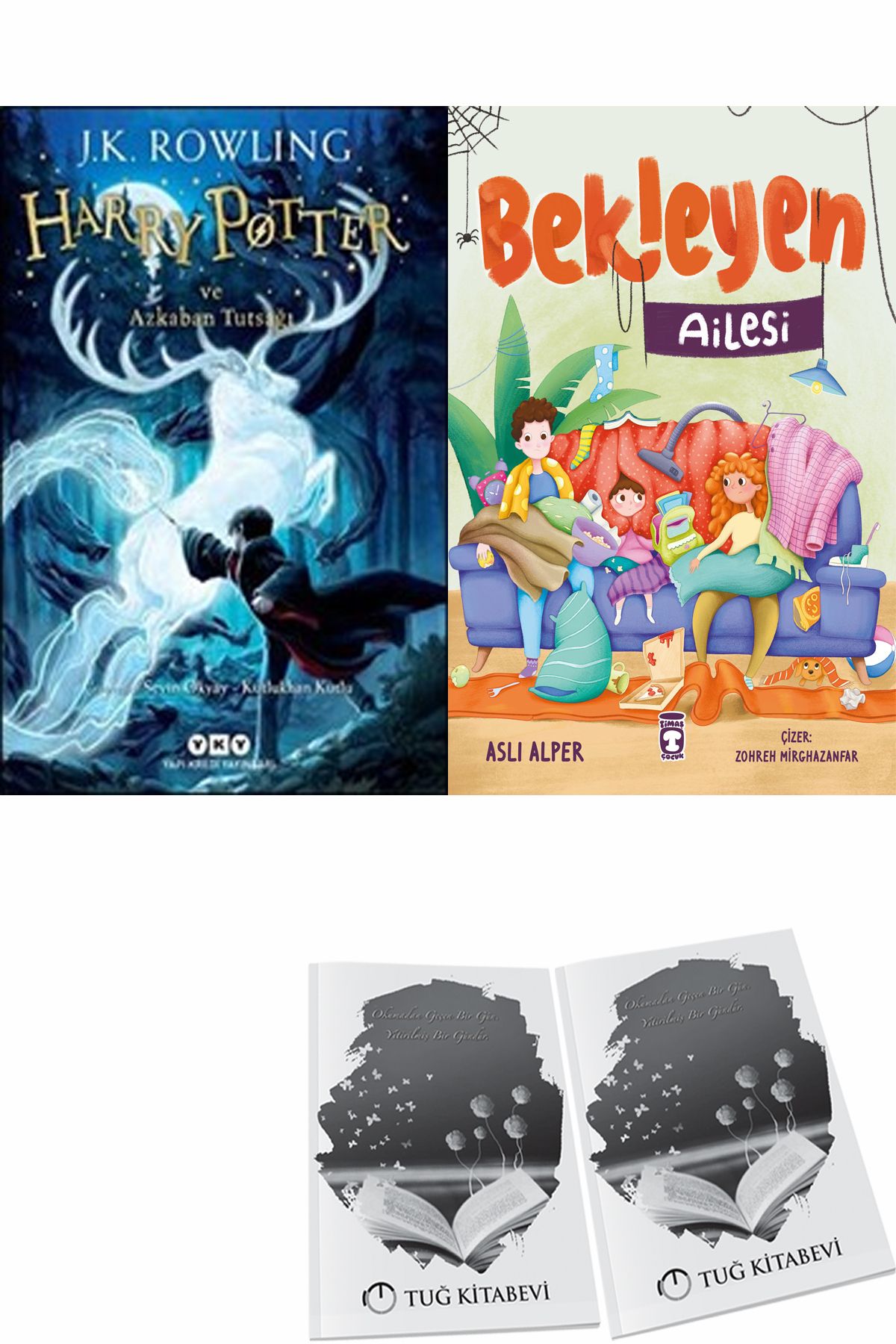 Yapı Kredi Yayınları Harry Potter ve Azkaban Tutsağı ve Bekleyen Ailesi + Hediyeli