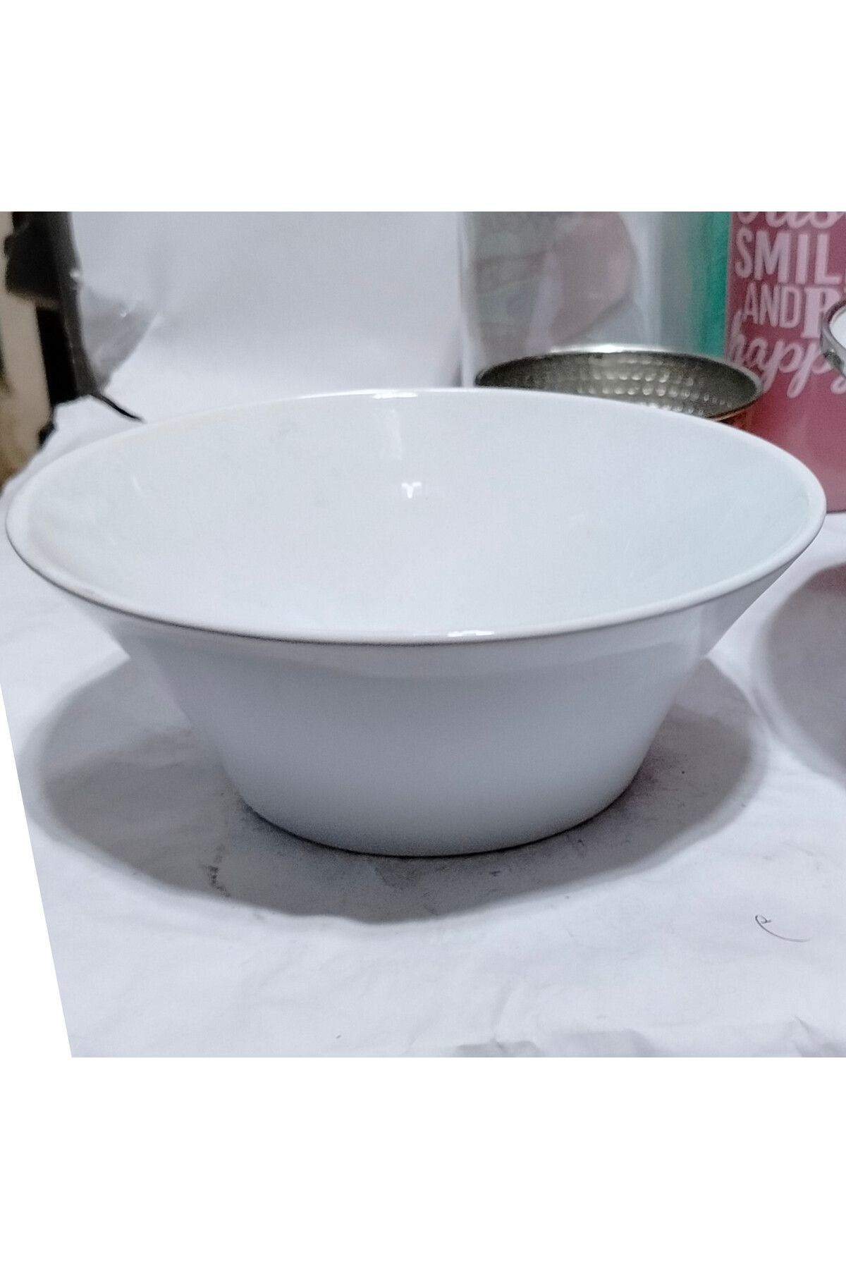 abnturk Porselen Salata Tabağı 10 Cm Çapı 7 Cm Derinlik