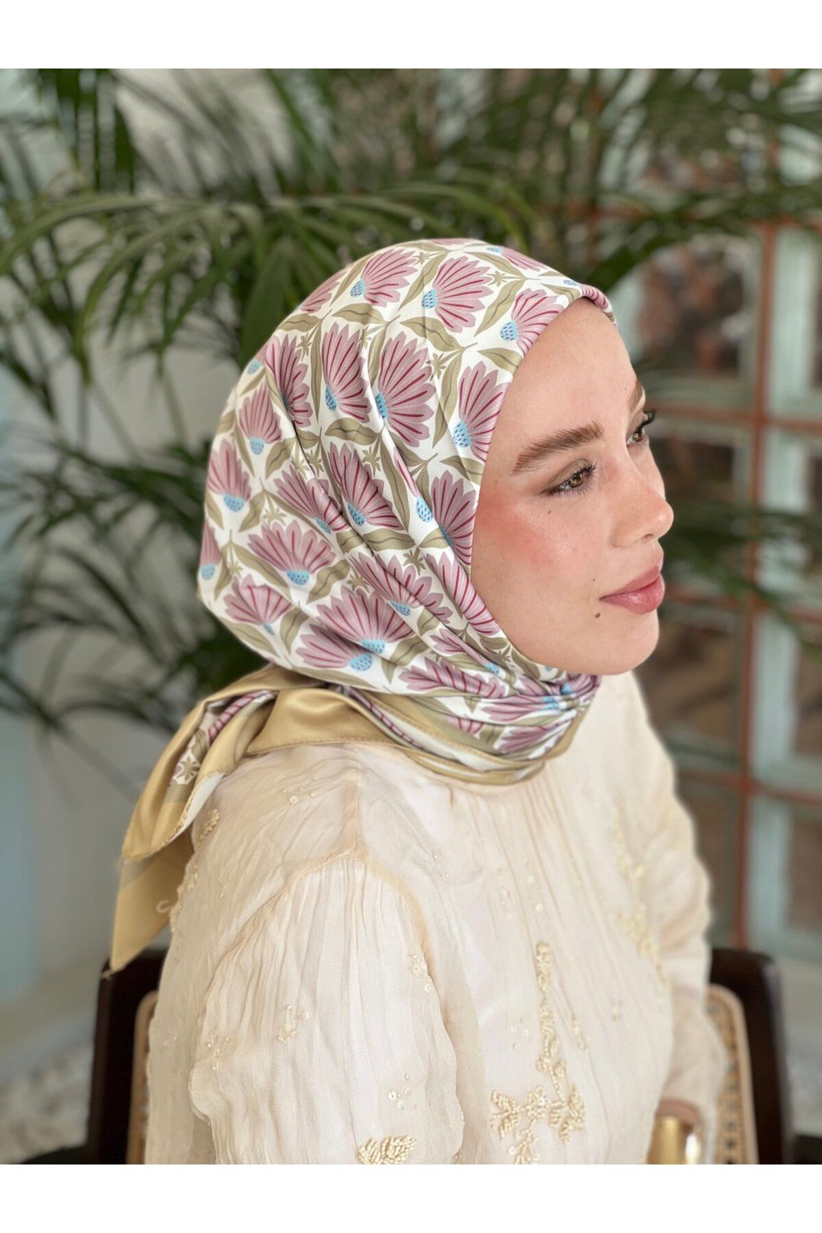 Modakaşmir Petalia Desen Tanca Eşarp