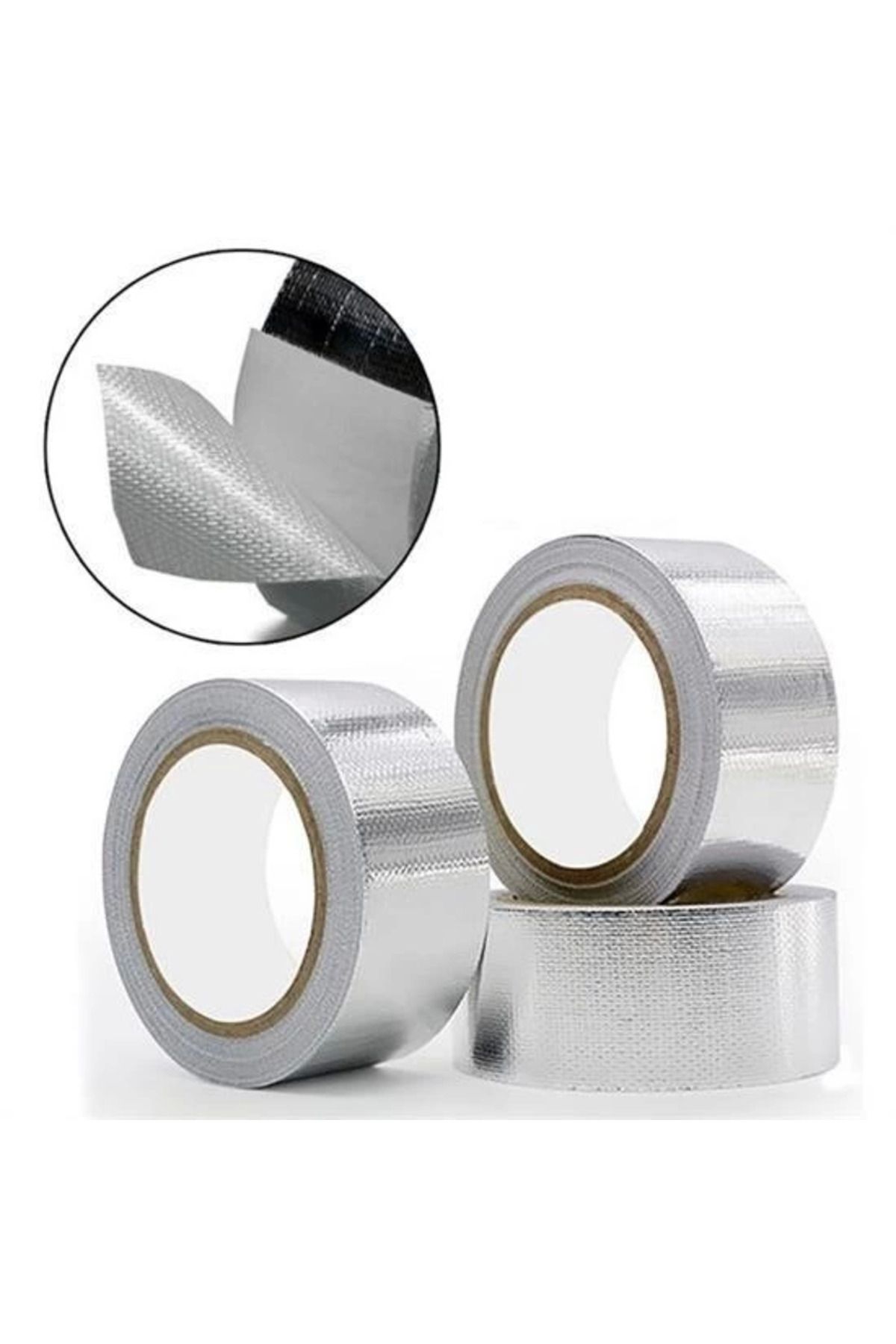 Epilons Yüksek Sıcaklık Dayanan Su Geçirmez Çatı Boru Duvar Çatlak Yapışkan Bant Folyo 5 Mt X 10 Cm