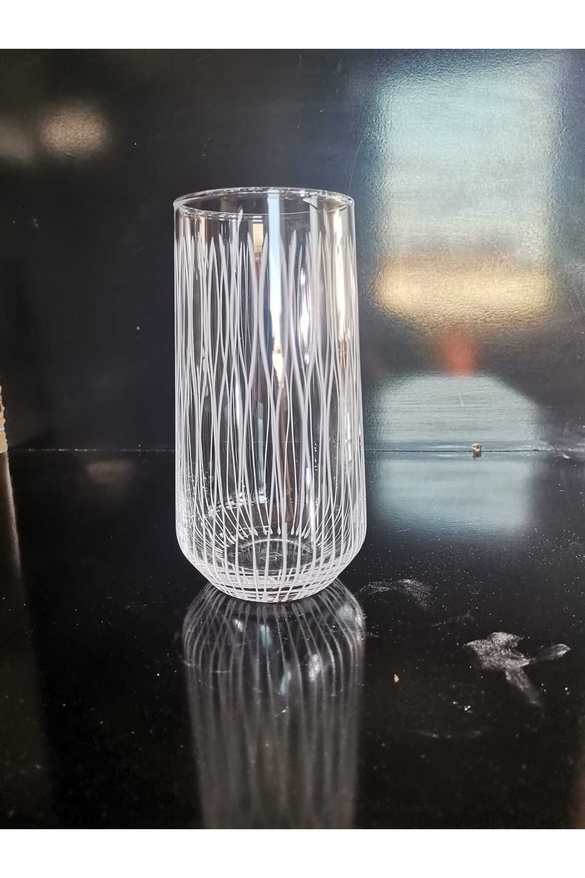 Paşabahçe 6 adet Venüs desen kristal işleme 470 ml kokteyl bardağı