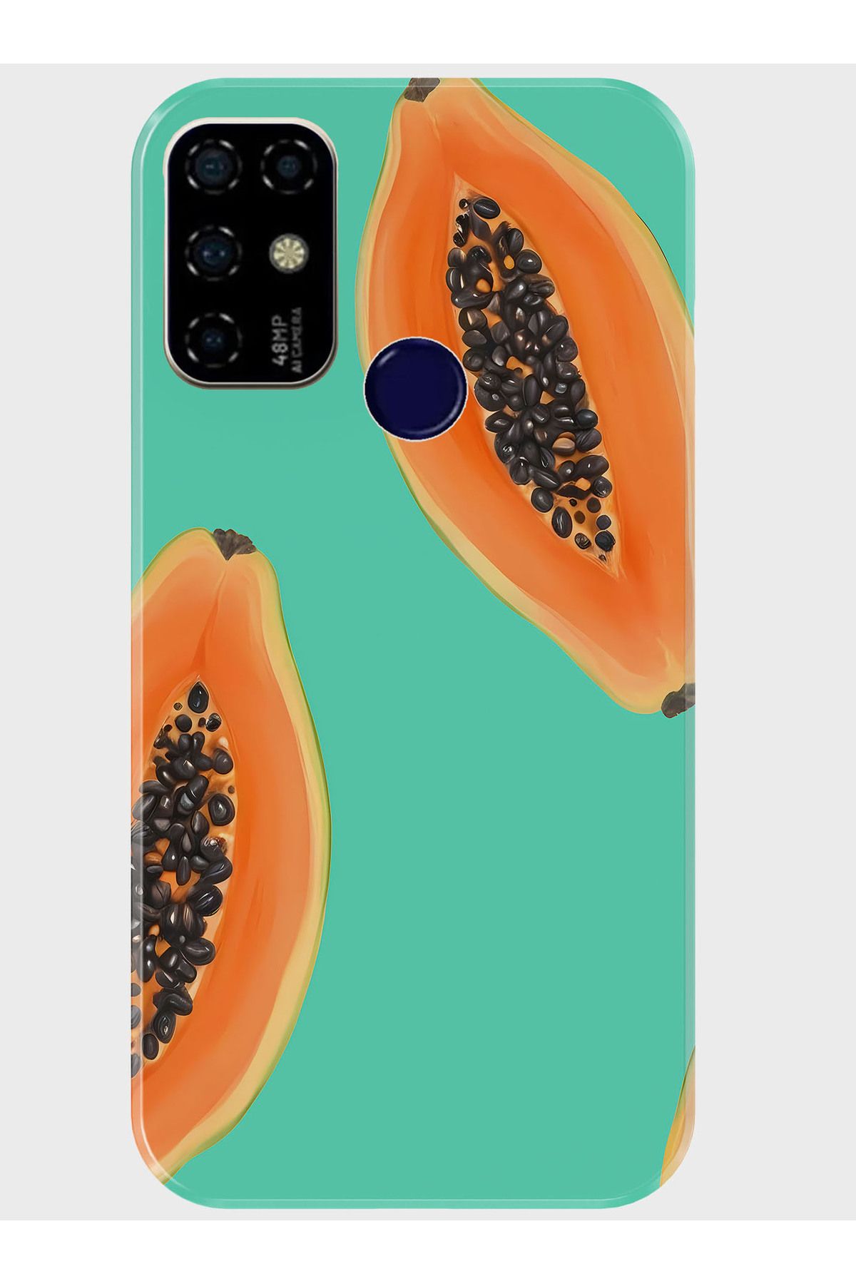 Activist Casper Via F20 Kılıf Baskılı Silikon Kapak - papaya