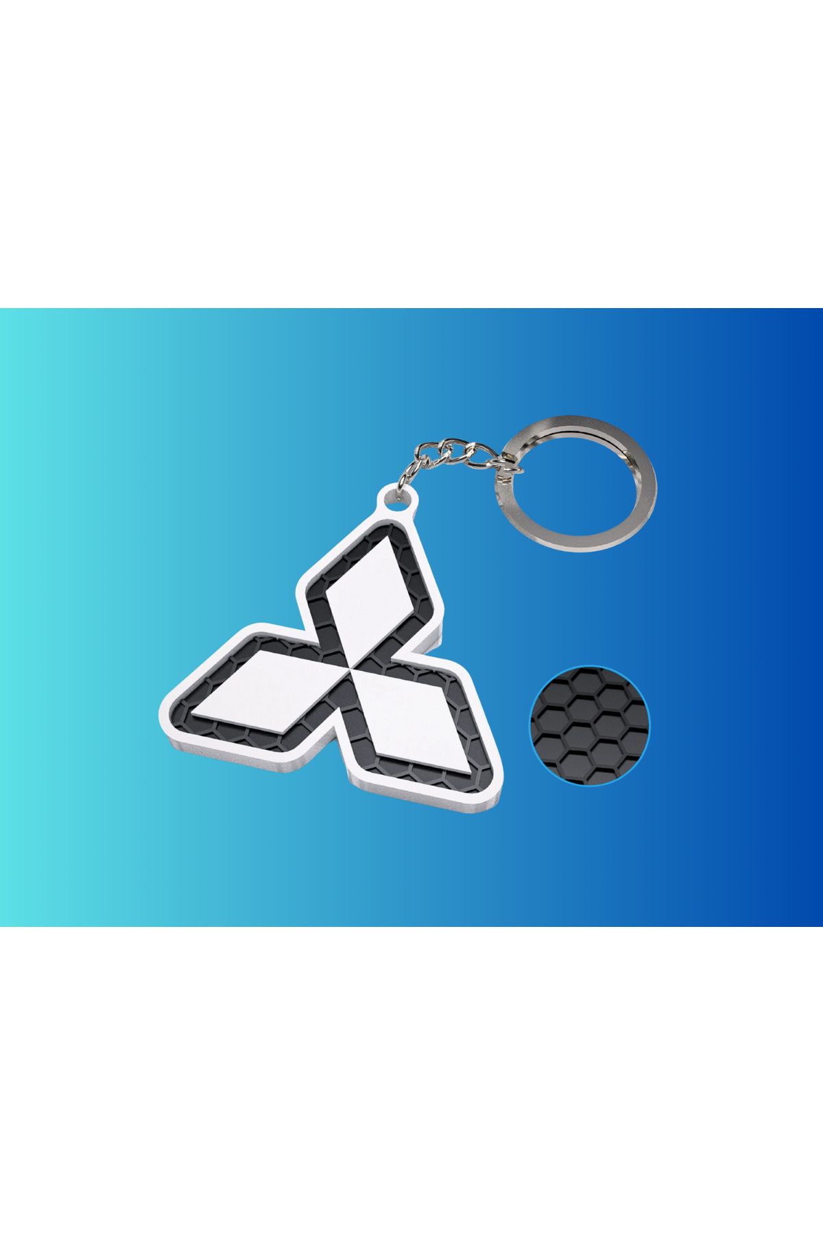 YMK Mitsubishi Araba Anahtarlığı