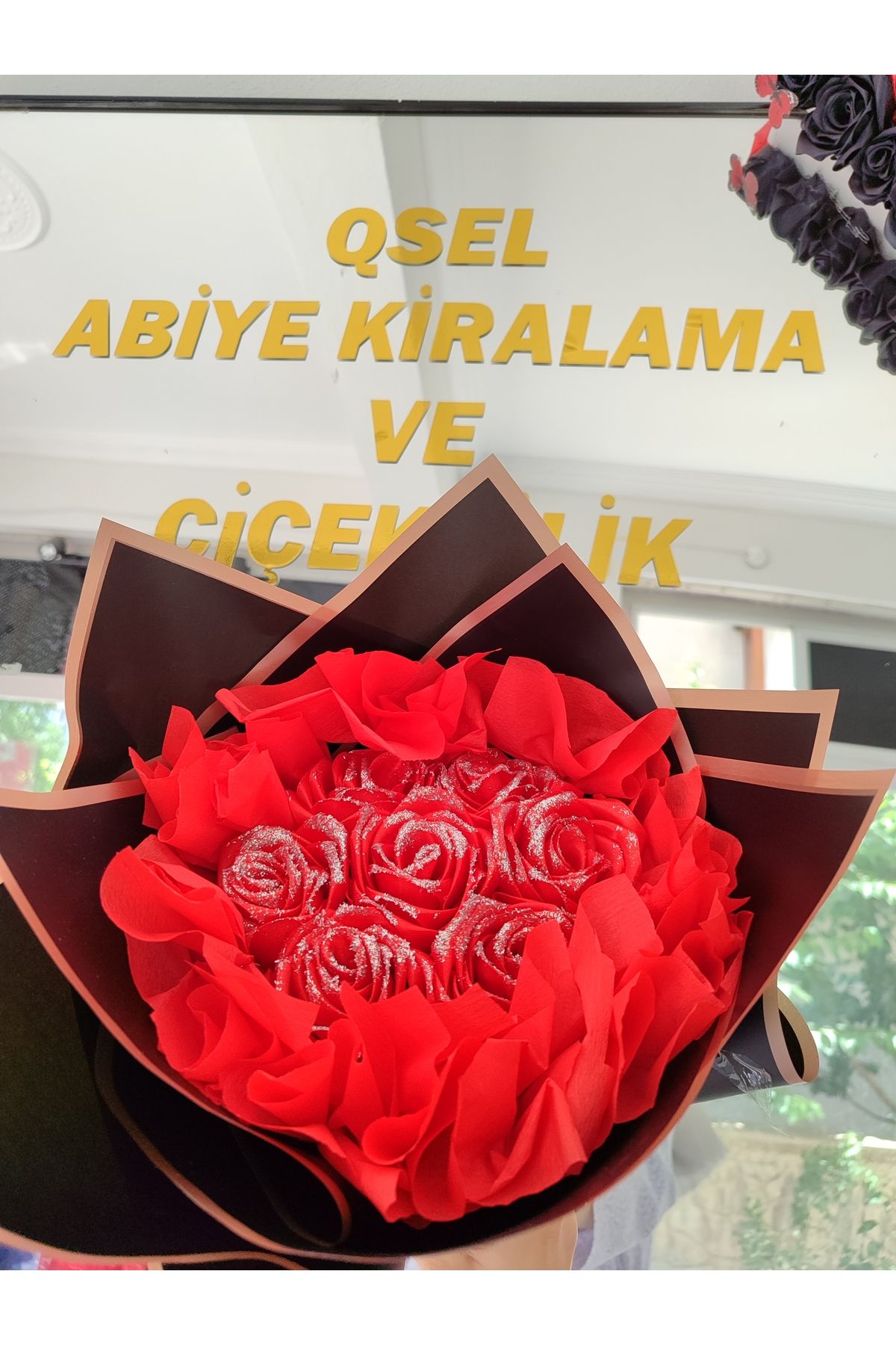 Qsell Solmaya gül buketi