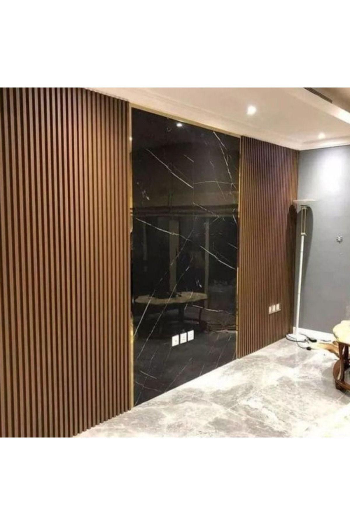 EKSELANS DEKORASYON PVC Lambiri (1 Koli 22 Adet 12x280) Ev , Ofis Dekoratif Duvar Paneli