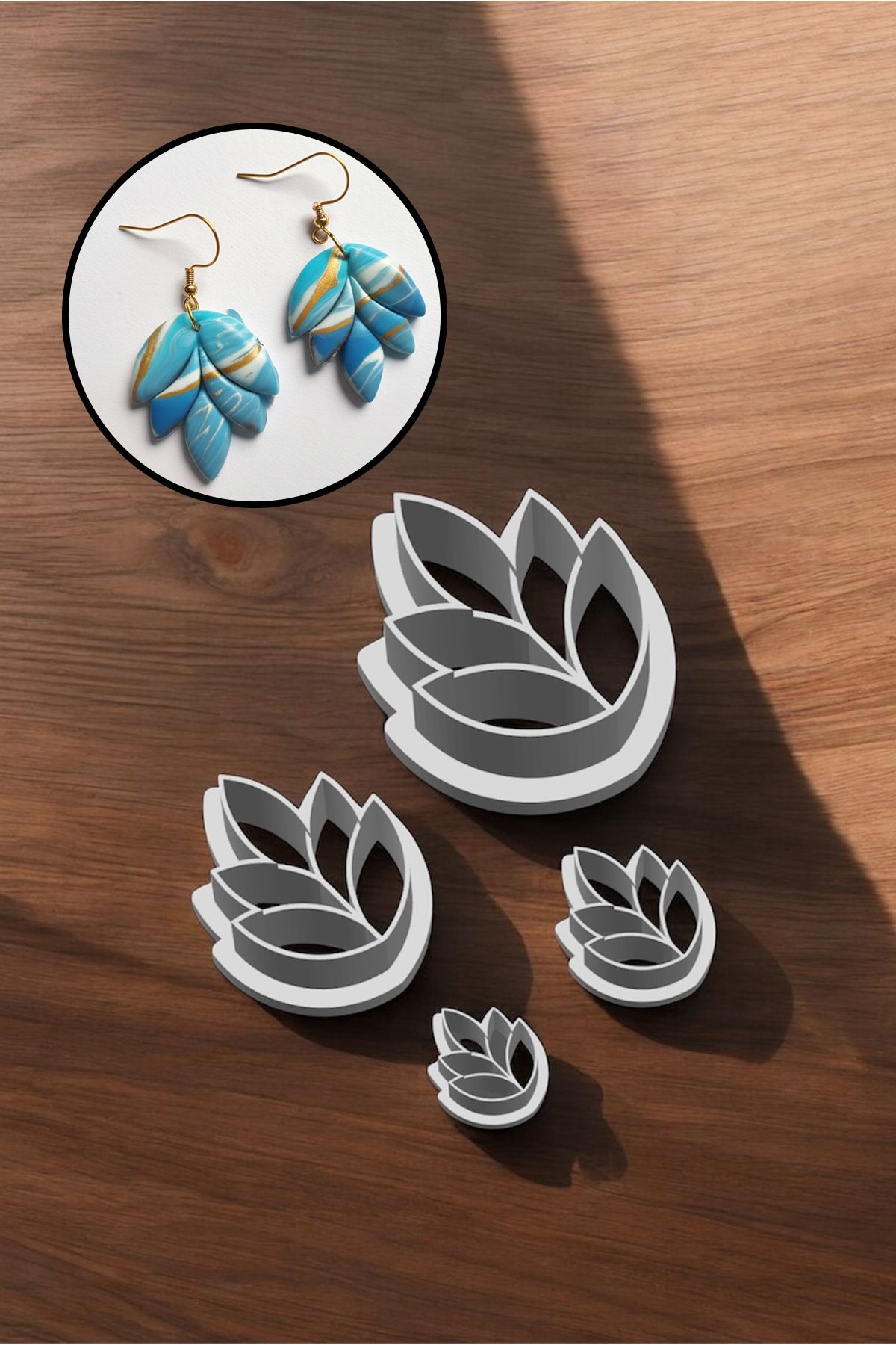 To Design Lab 4'lü Yaprak Kalıp Set