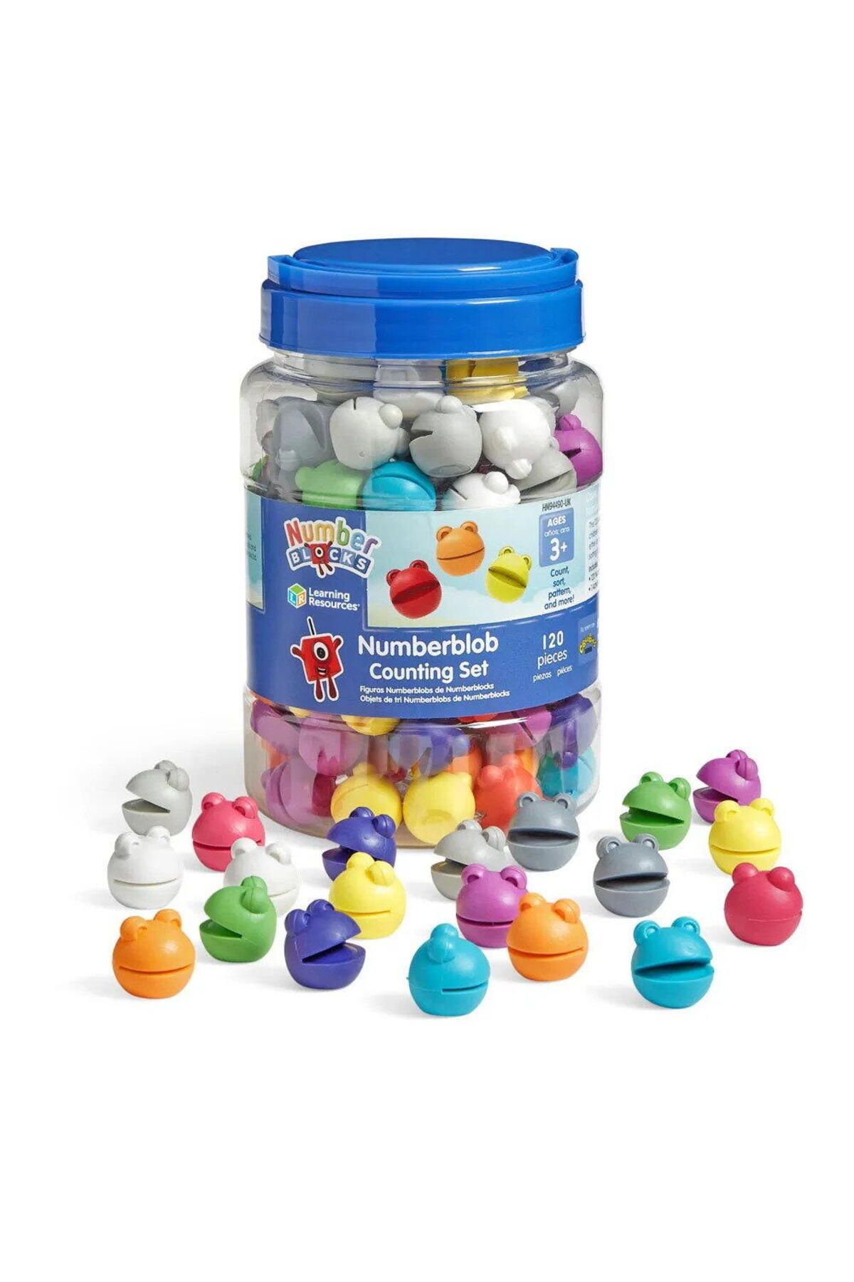 Hand2Mind-Sorting and counting set, Hand2Mind Numberblocks, 120 pieces 8