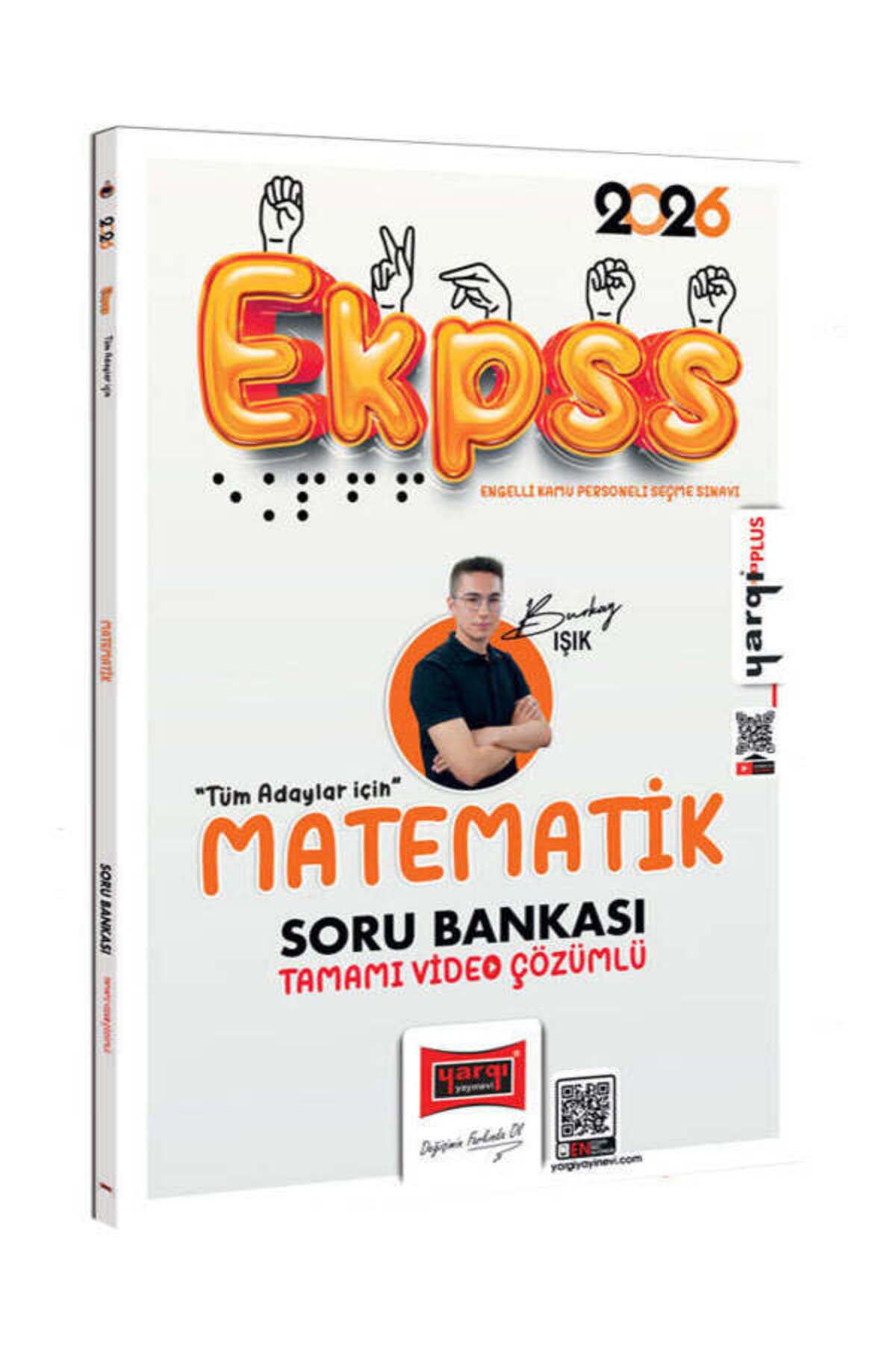 Yargı Yayınları Yargı Yayınevi 2026 EKPSS Burkay Işık Tüm Adaylar İçin Matematik Tamamı Video Çözümlü Soru Bankası