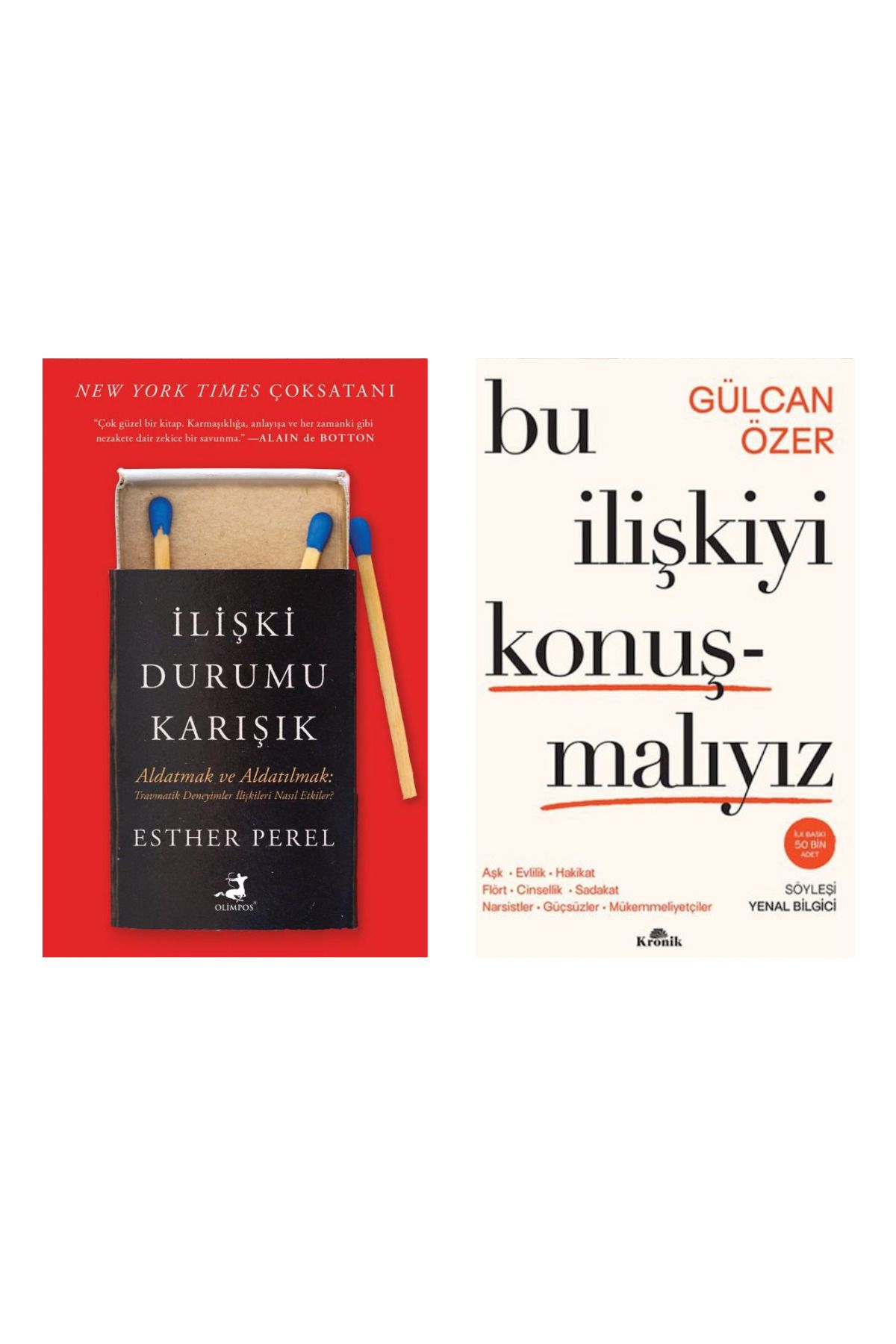 Timaş Yayınları 2 Kitap / İlişki Durumu Karışık - Bu İlişkiyi Konuşmalıyız