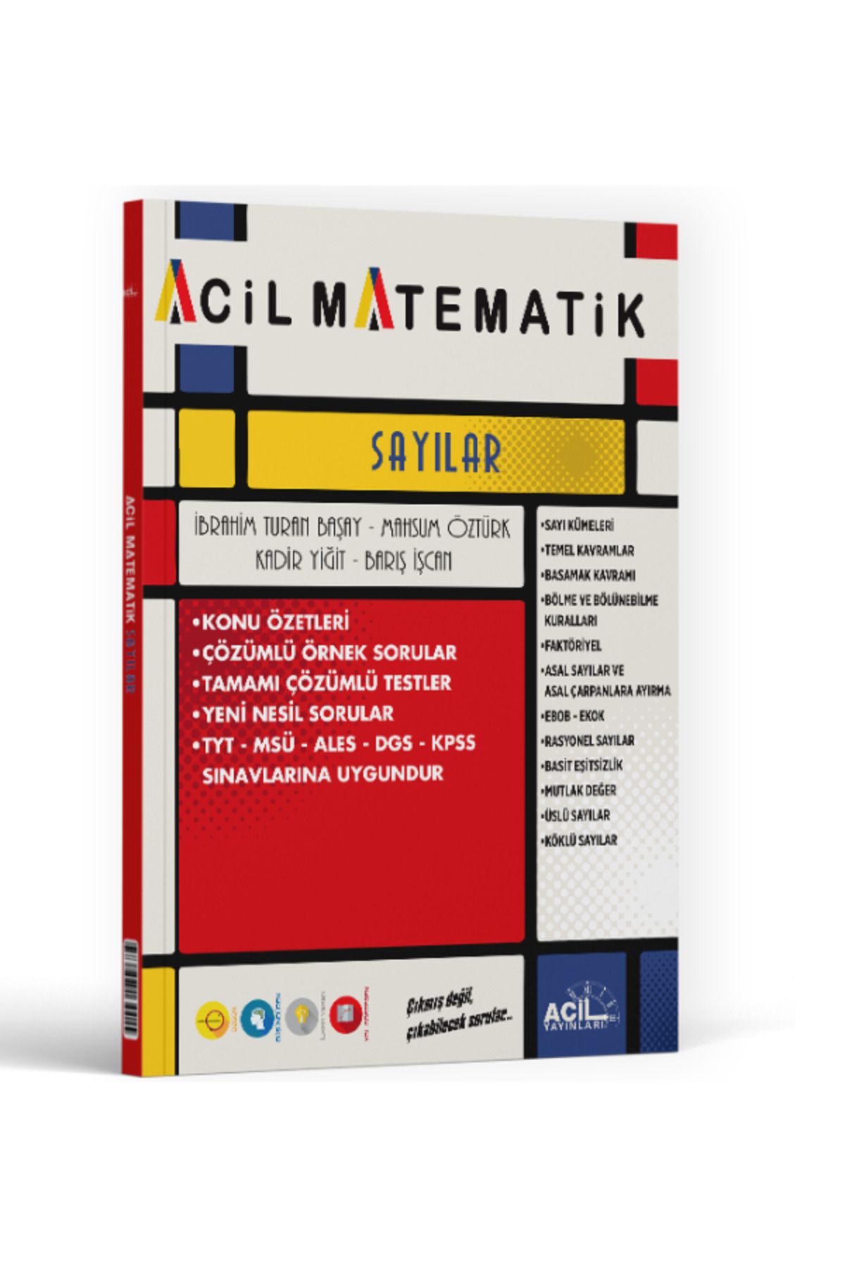Acil Yayınları Acil Matematik TYT Sayılar Konu Anlatım Soru Fasikülü