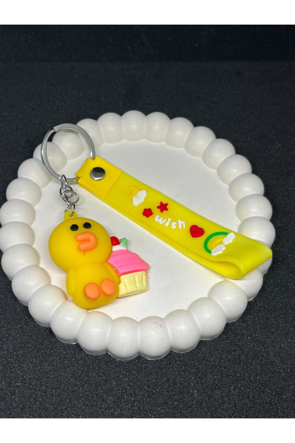YASİNHOME ÖRDEK MASKOT ANAHTARLIK