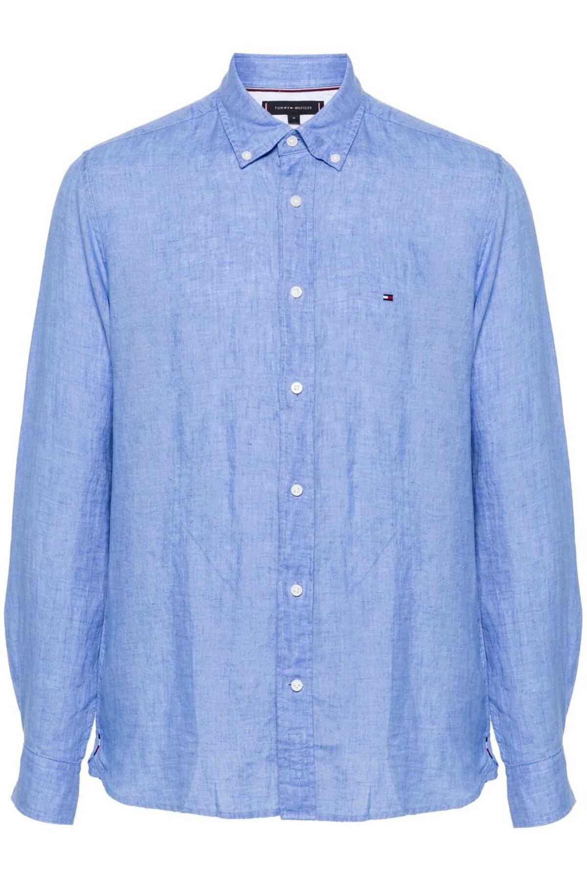 Tommy Hilfiger-Îmbrăcăminte Tommy Hilfiger cu cămașă vopsită cu pigment 1