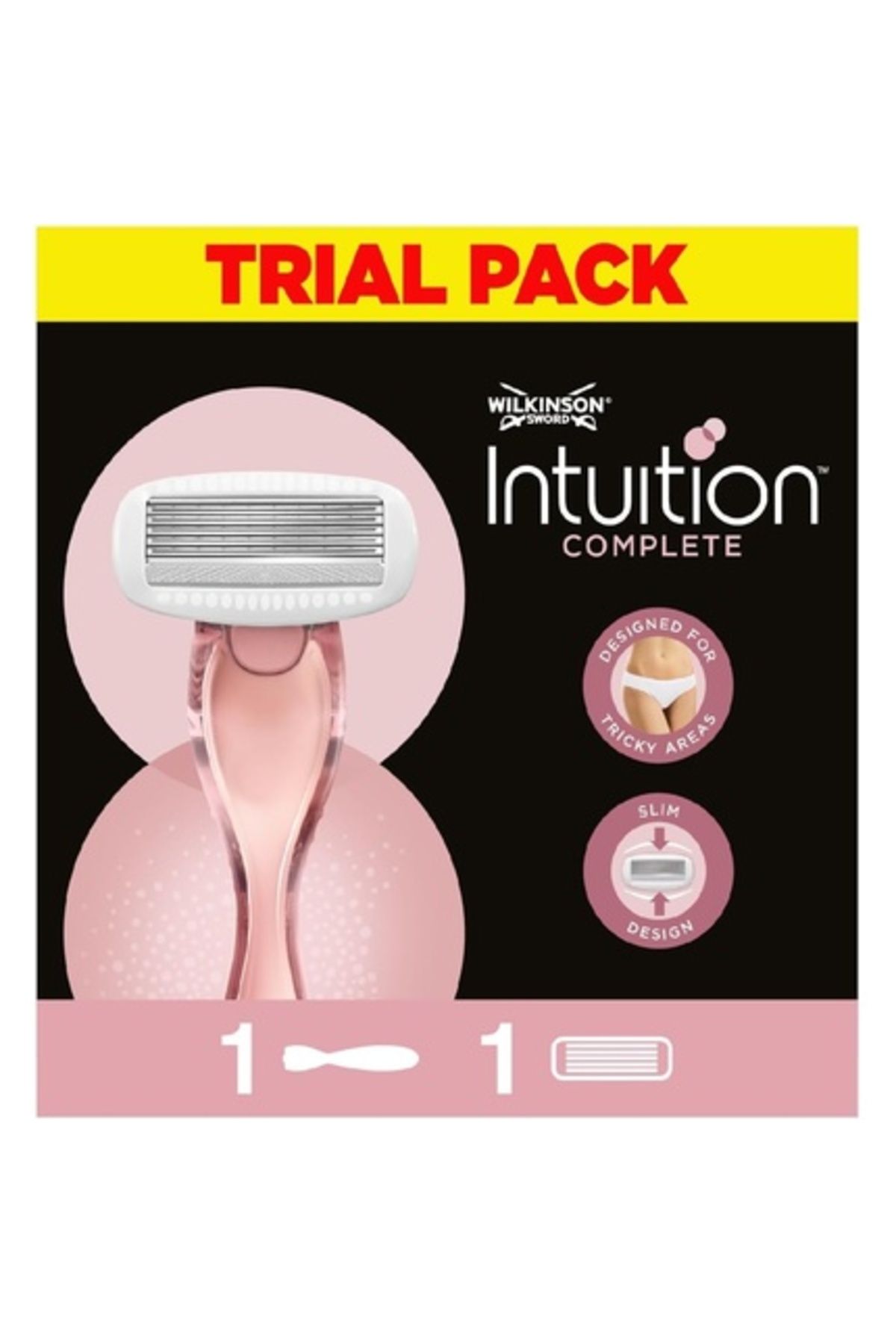 Wilkinson Sword-Aparat de ras femei, Wilkinson Sword Intuition Complete, 1 lamă 1