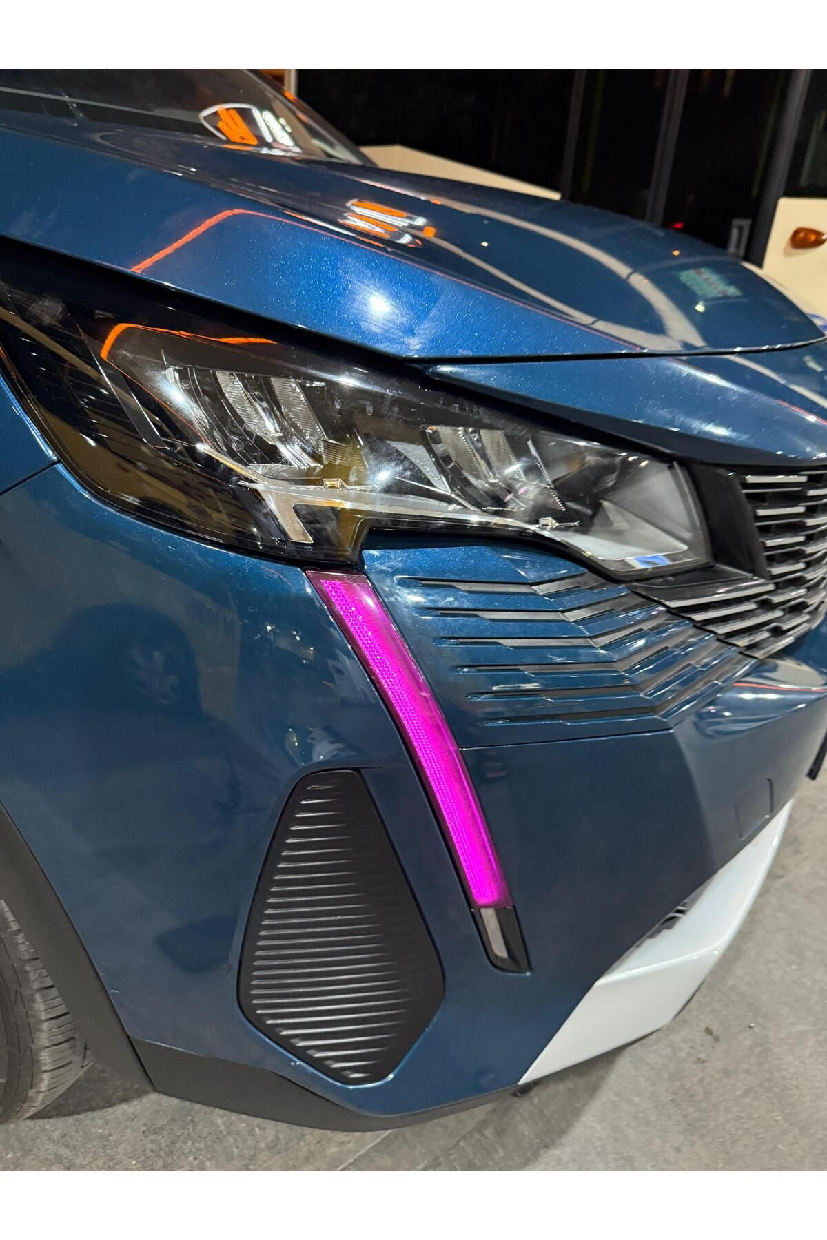 Peugeot 3008 Far Sticker Set Mor