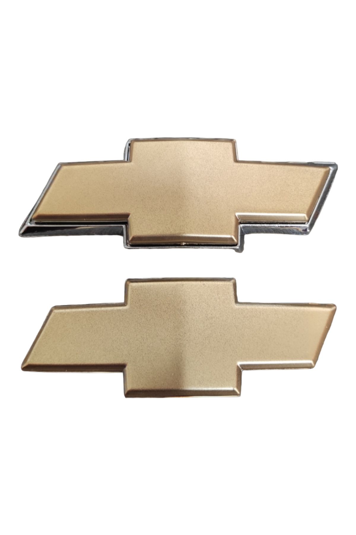 restinal Chevrolet Aveo Ön Panjur Arması Arka bagaj arması Hb 2008-2011 Uyumlu hatcback ön arka logo 2 SET