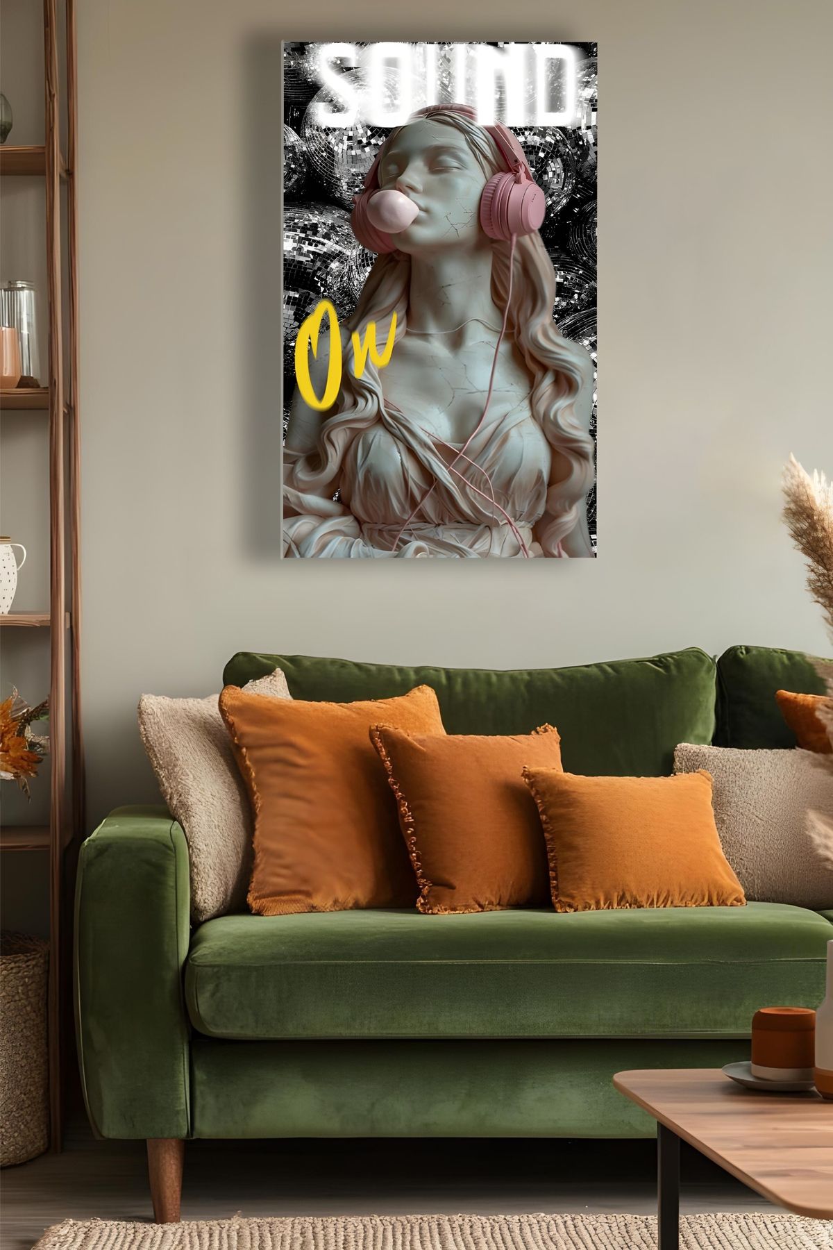 Martco 3D Heykel Figürlü Modern Sanat Tablosu