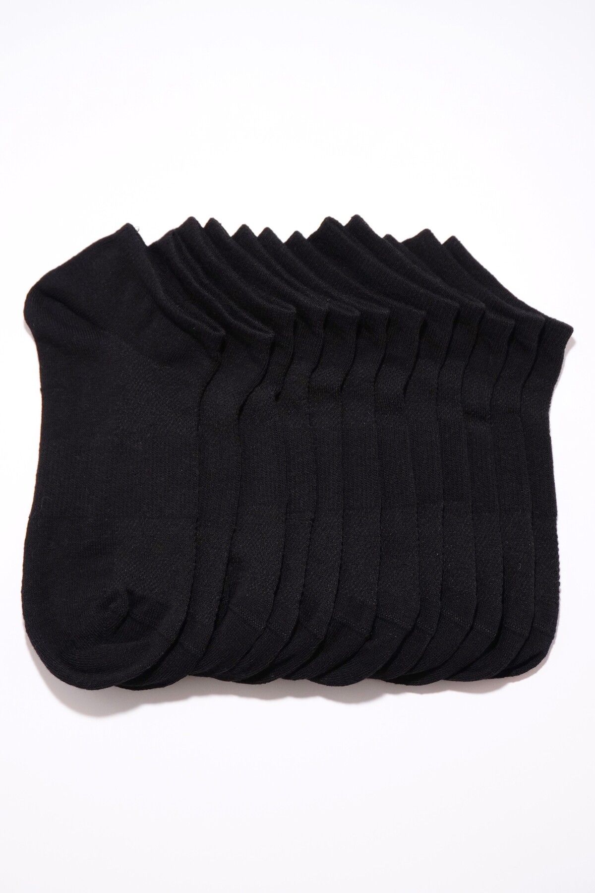 Rumon Unisex Pamuklu Kısa Spor Çorap 12'li Paket
