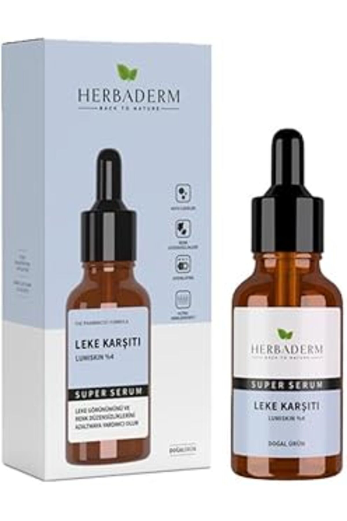 Mu Art Ahşap Herbaderm Superserum Leke Karşıtı 30 Ml
