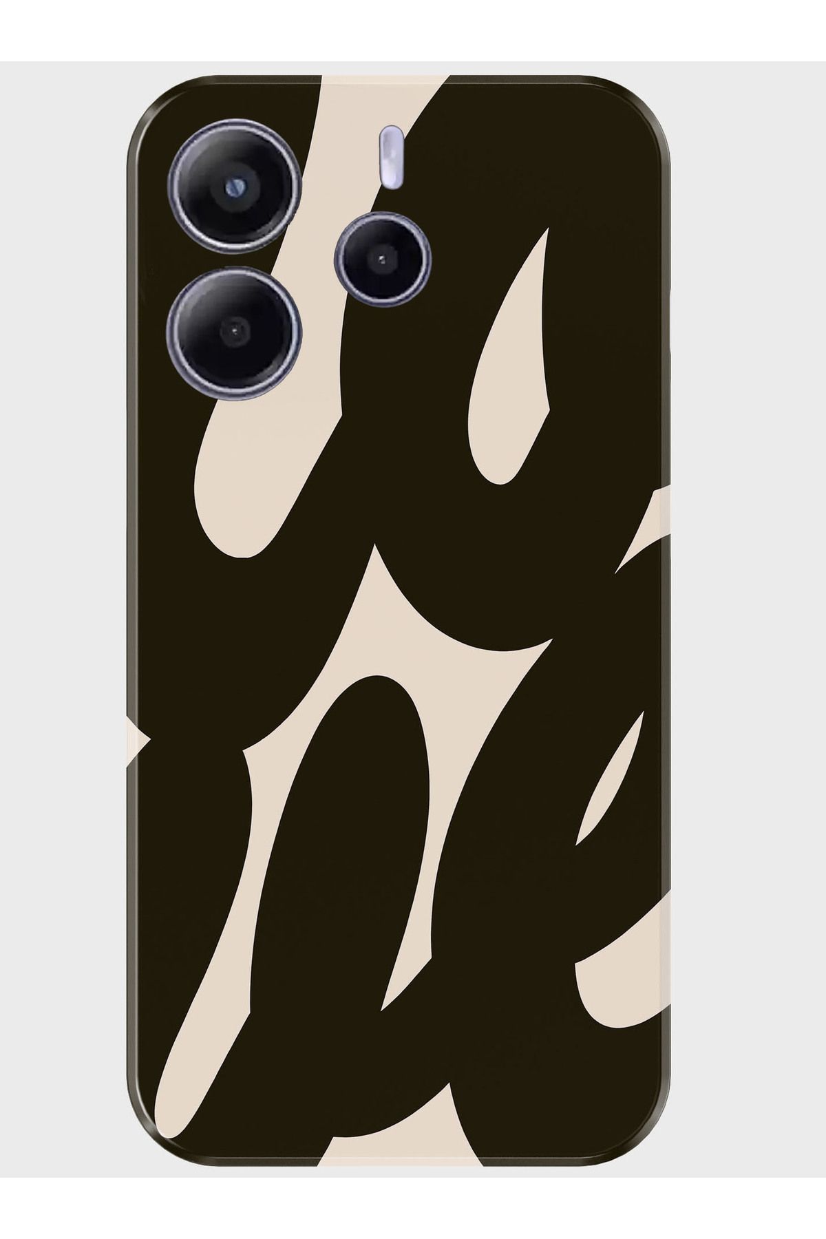 Activist Xiaomi Redmi Note 14 5G Kılıf Baskılı Silikon Kapak - lovedarkbrown