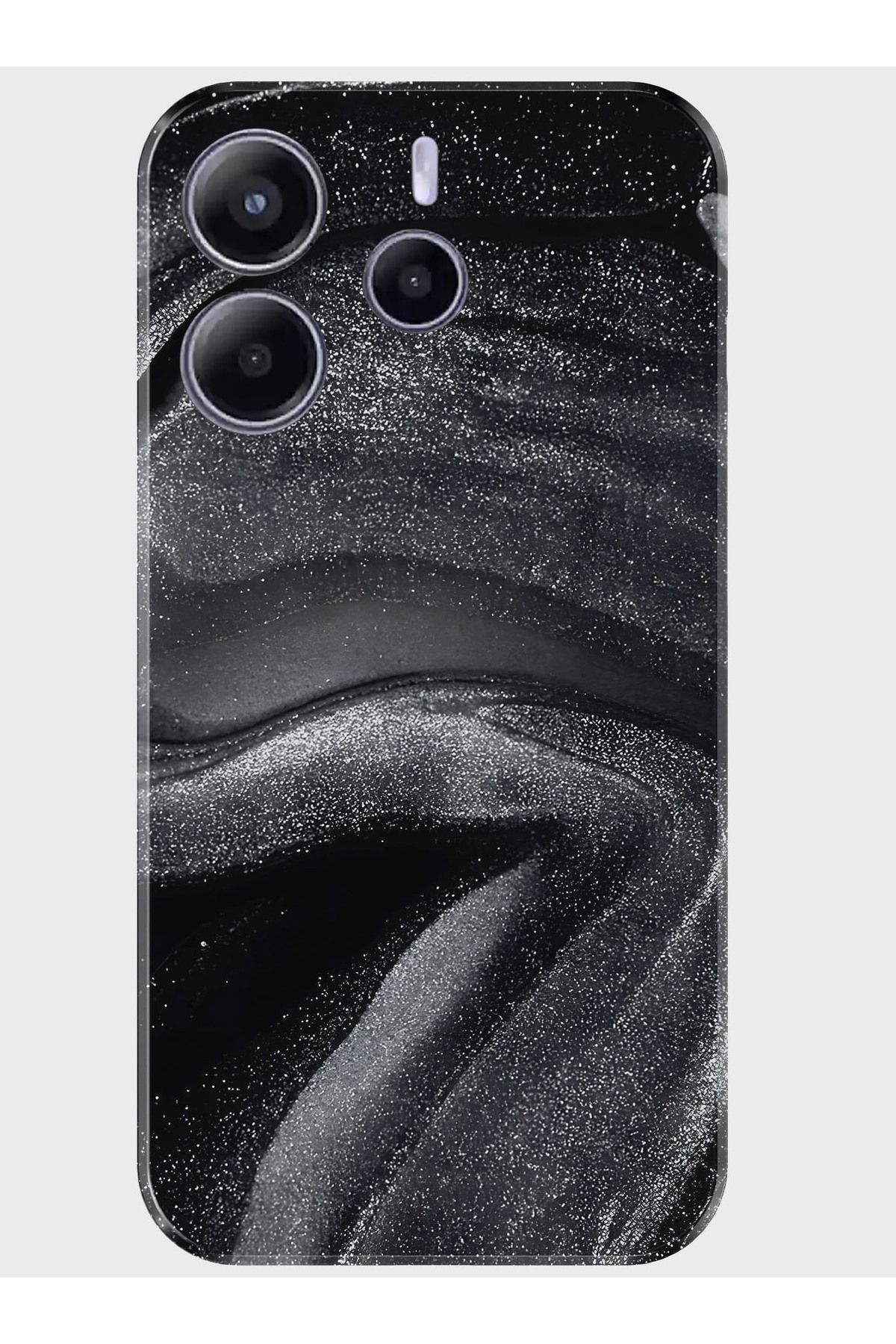 Activist Xiaomi Redmi Note 14 5G Kılıf Baskılı Silikon Kapak - kül