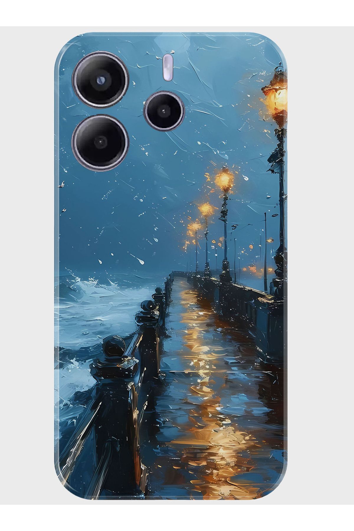 Activist Xiaomi Redmi Note 14 5G Kılıf Baskılı Silikon Kapak - sokak