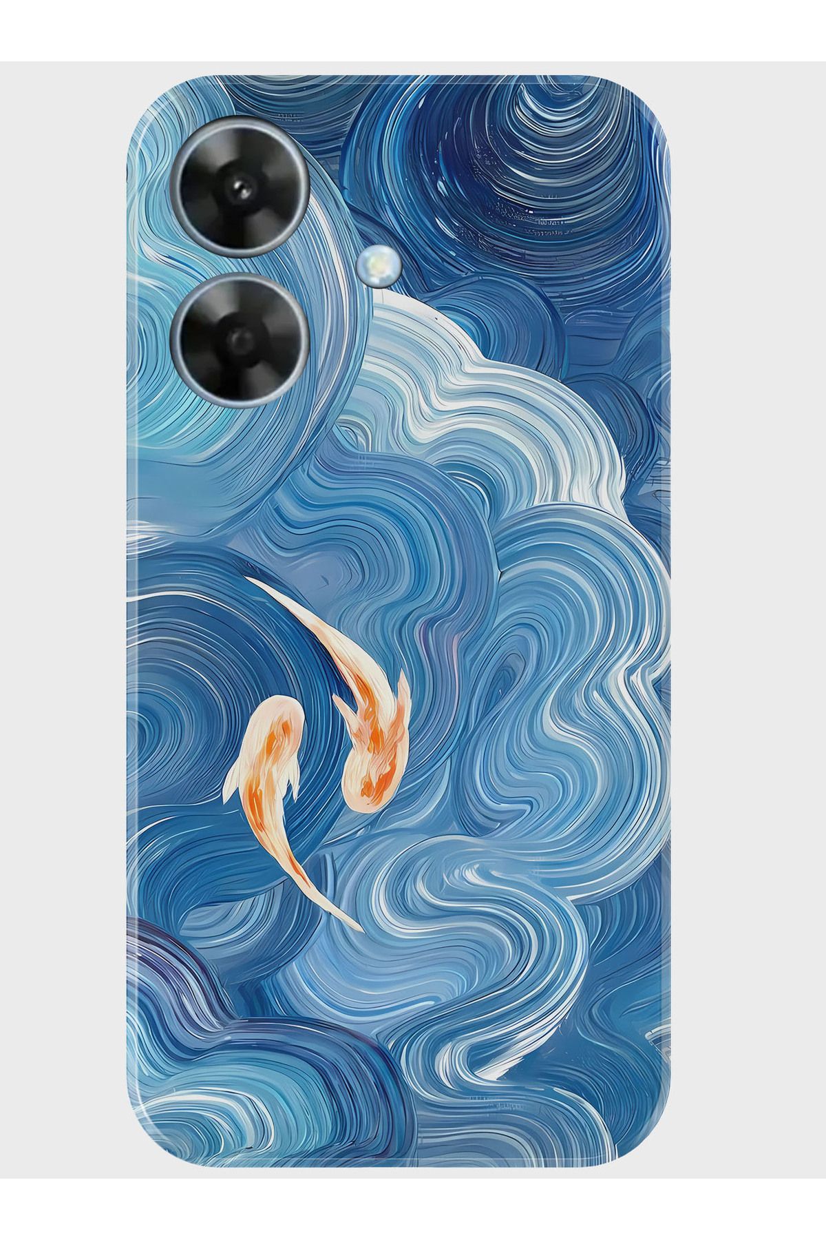Activist Realme Note 60 Kılıf Baskılı Silikon Kapak - balıklar