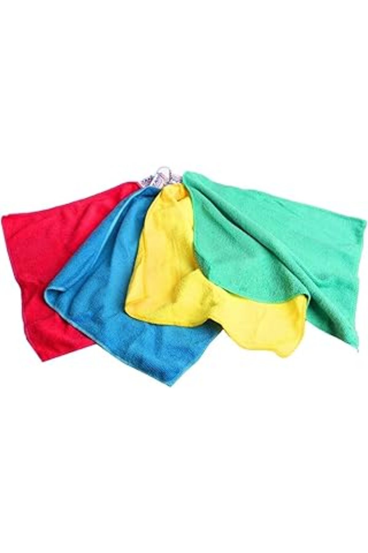 Mu Art Ahşap Mikrofiber Temizlik Bezleri 4’Lü Paket, Daha Yumuşak Yüksek Emici, Ev, Mutfak, Araba, Pencere Silme