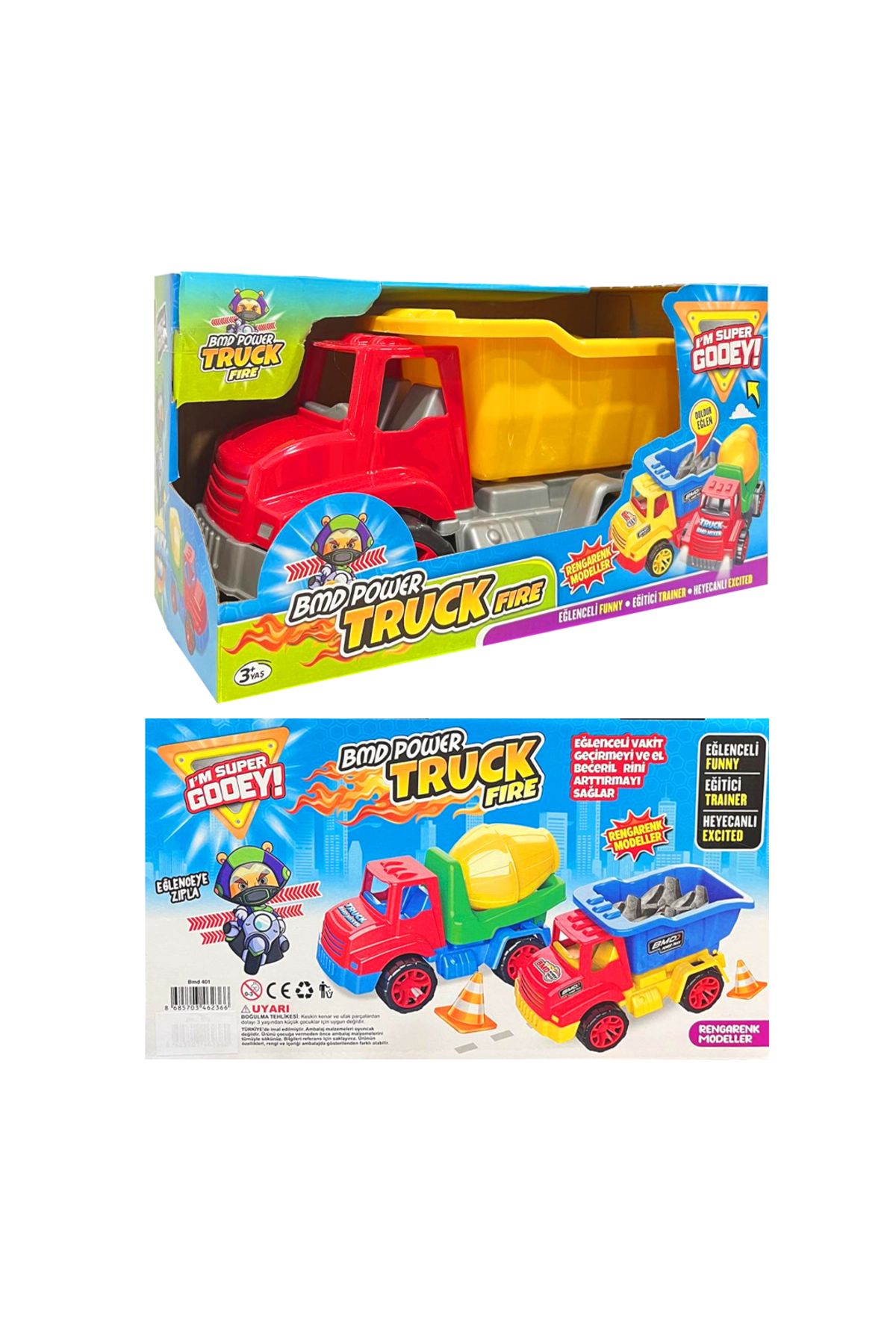 Banadabak KAMYON BMD401 BMD POWER TRUCK FİRE 3+(1 ADET FİYATIDIR)