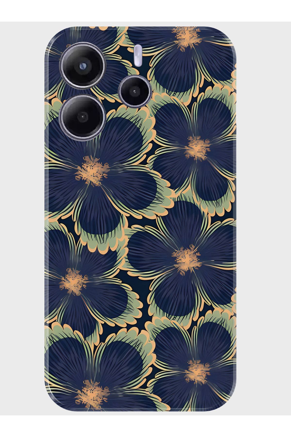 Activist Xiaomi Redmi Note 14 5G Kılıf Baskılı Silikon Kapak - botanik
