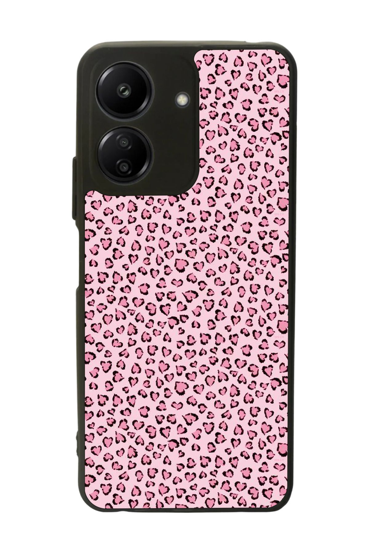BGAKSESUAR Xiaomi Redmi 13C Uyumlu Mat Siyah Kılıf – Yumuşak Silikon, Koruyucu, Şok Emici Kapak