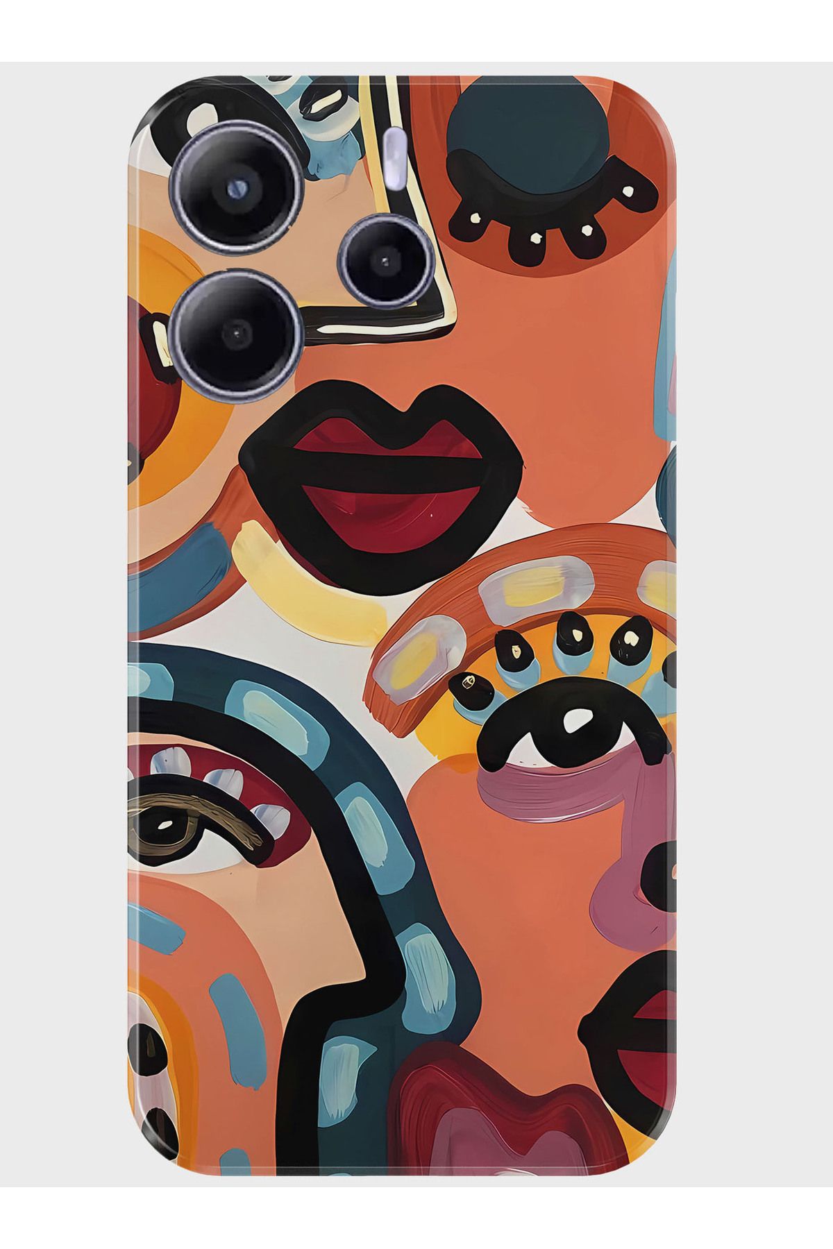Activist Xiaomi Redmi Note 14 4G Kılıf Baskılı Silikon Kapak - bohopainted