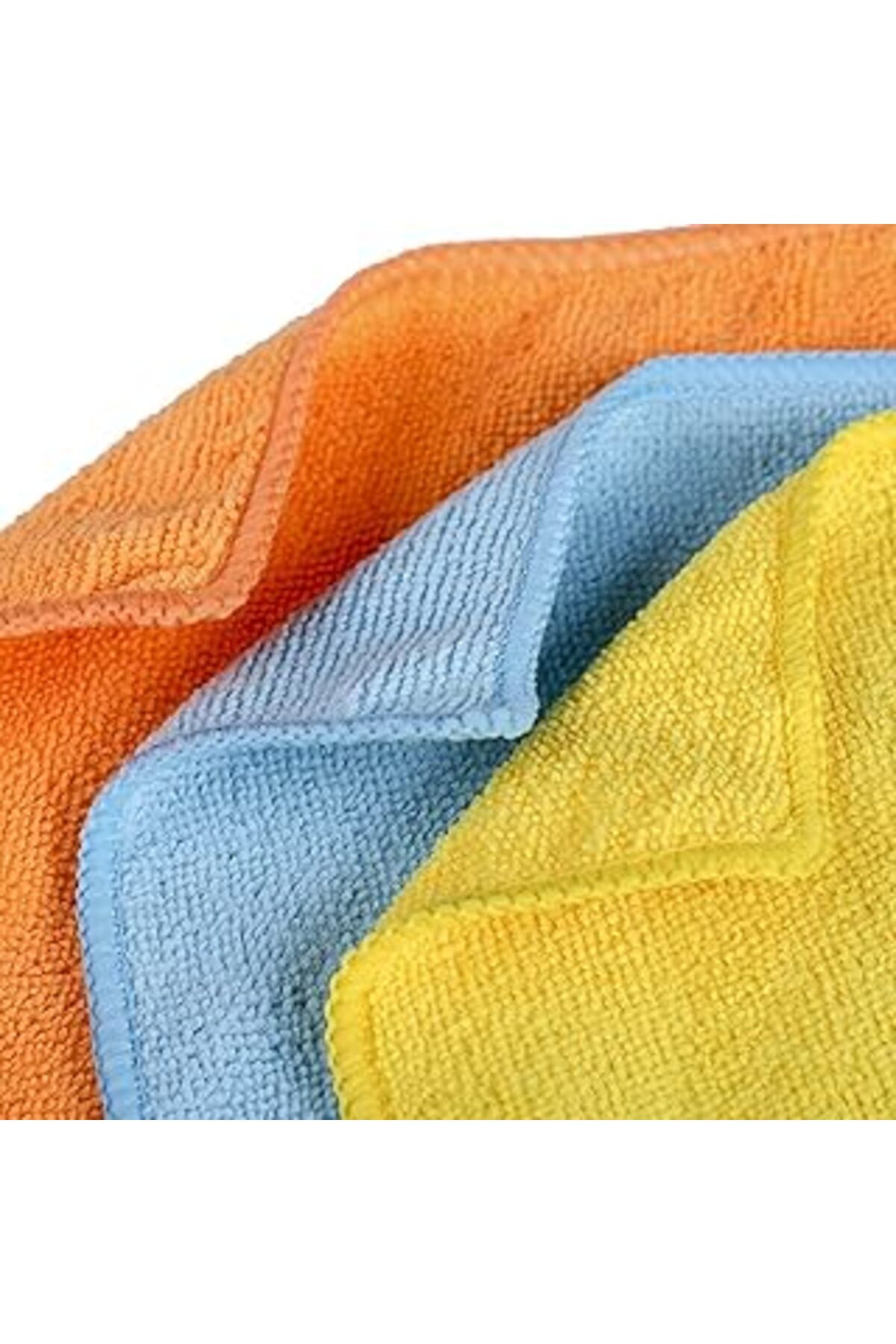 Mu Art Ahşap 4 Adet Mikrofiber Bez Genel Temizlik Bezi Çok Amaçlı Toz Bezi
