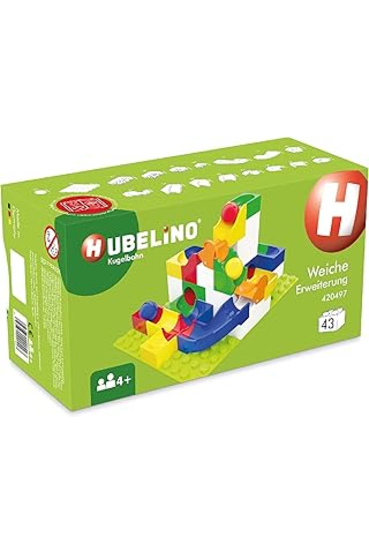 Mu Art Ahşap Hubelino 420497 Weiche Erweiterung Kugelbahn