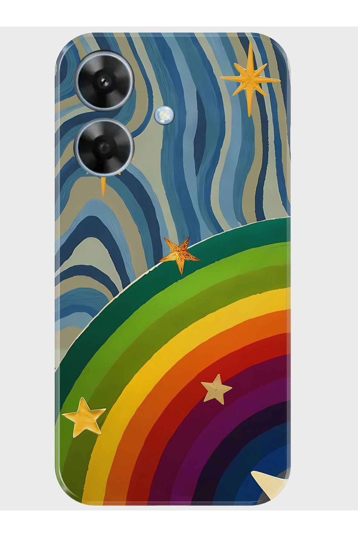 Activist Realme Note 60 Kılıf Baskılı Silikon Kapak - painted
