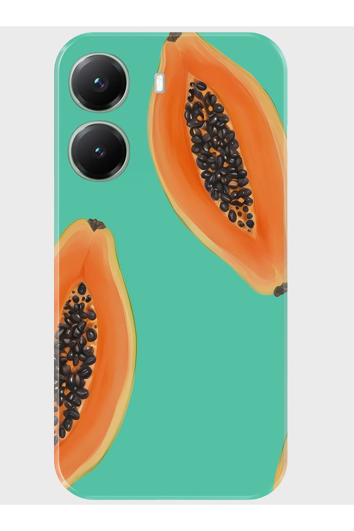 Activist Xiaomi Poco X7 Pro Kılıf Baskılı Silikon Kapak - papaya