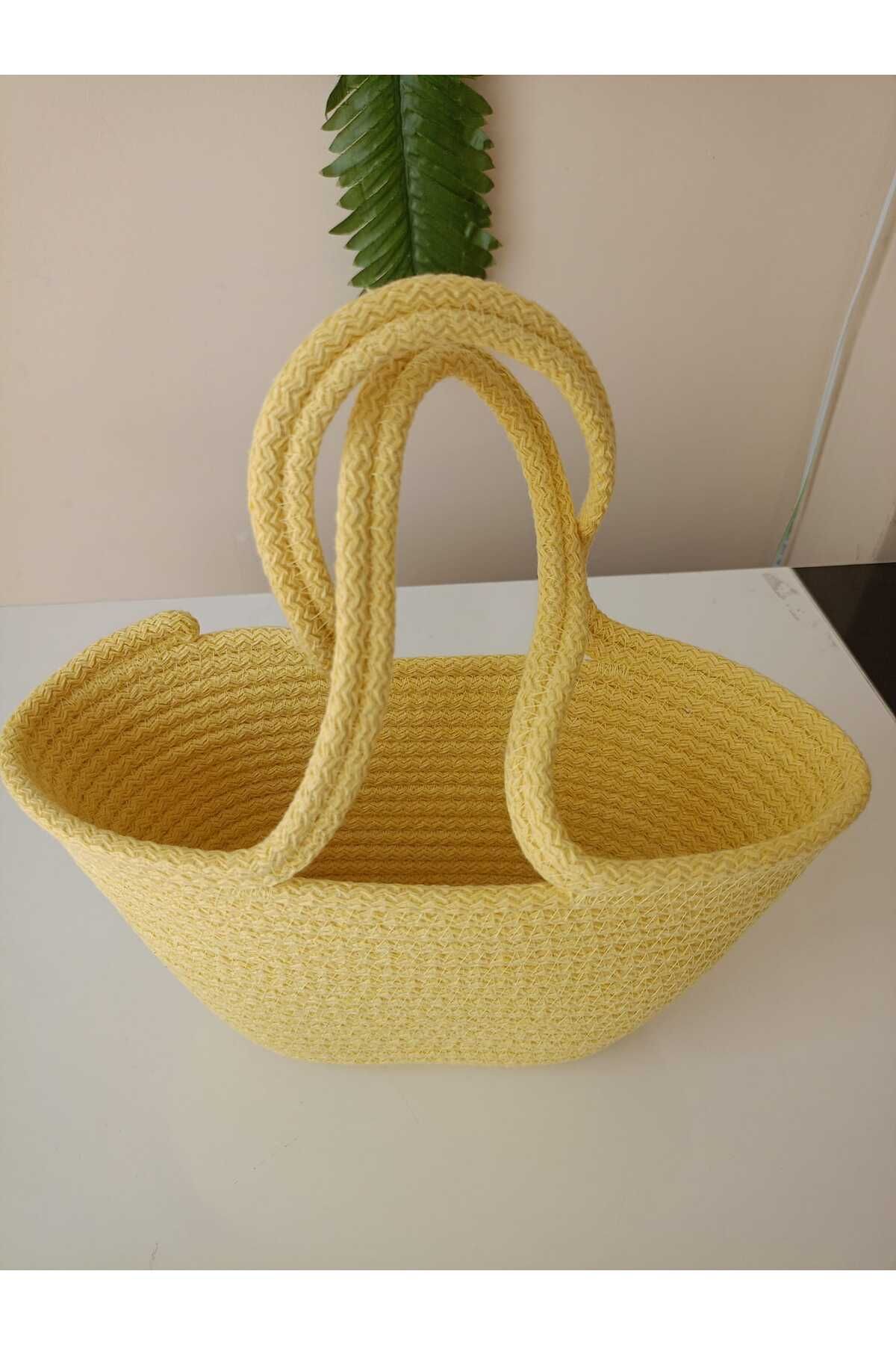 Eylül Home Dizayn JUT HASIR ÇANTA PLAJ ÇANTA KOL ÇANTASI EL YAPIMI ÇANTASI
