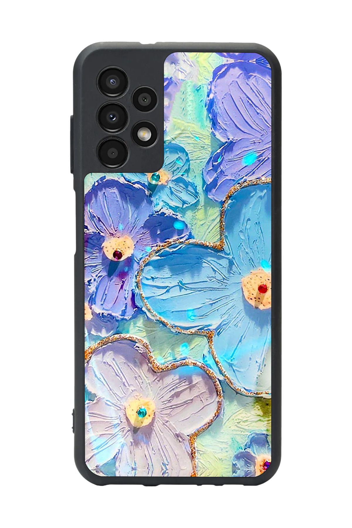 BGAKSESUAR Samsung Galaxy A72 Uyumlu Mat Siyah Kılıf – Yumuşak Silikon, Koruyucu, Şok Emici Kapak