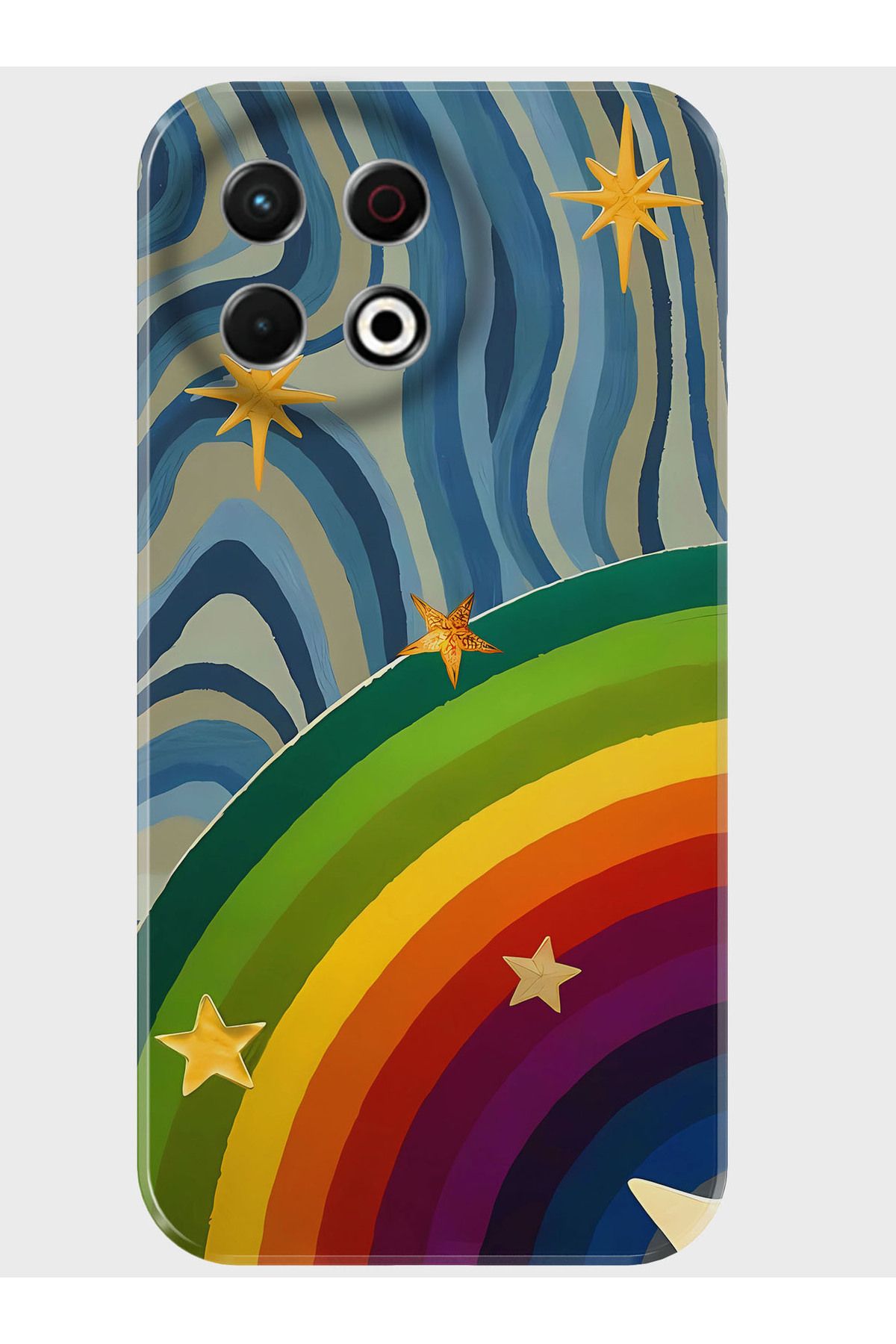 Activist Tecno Spark 30 Pro Kılıf Baskılı Silikon Kapak - painted
