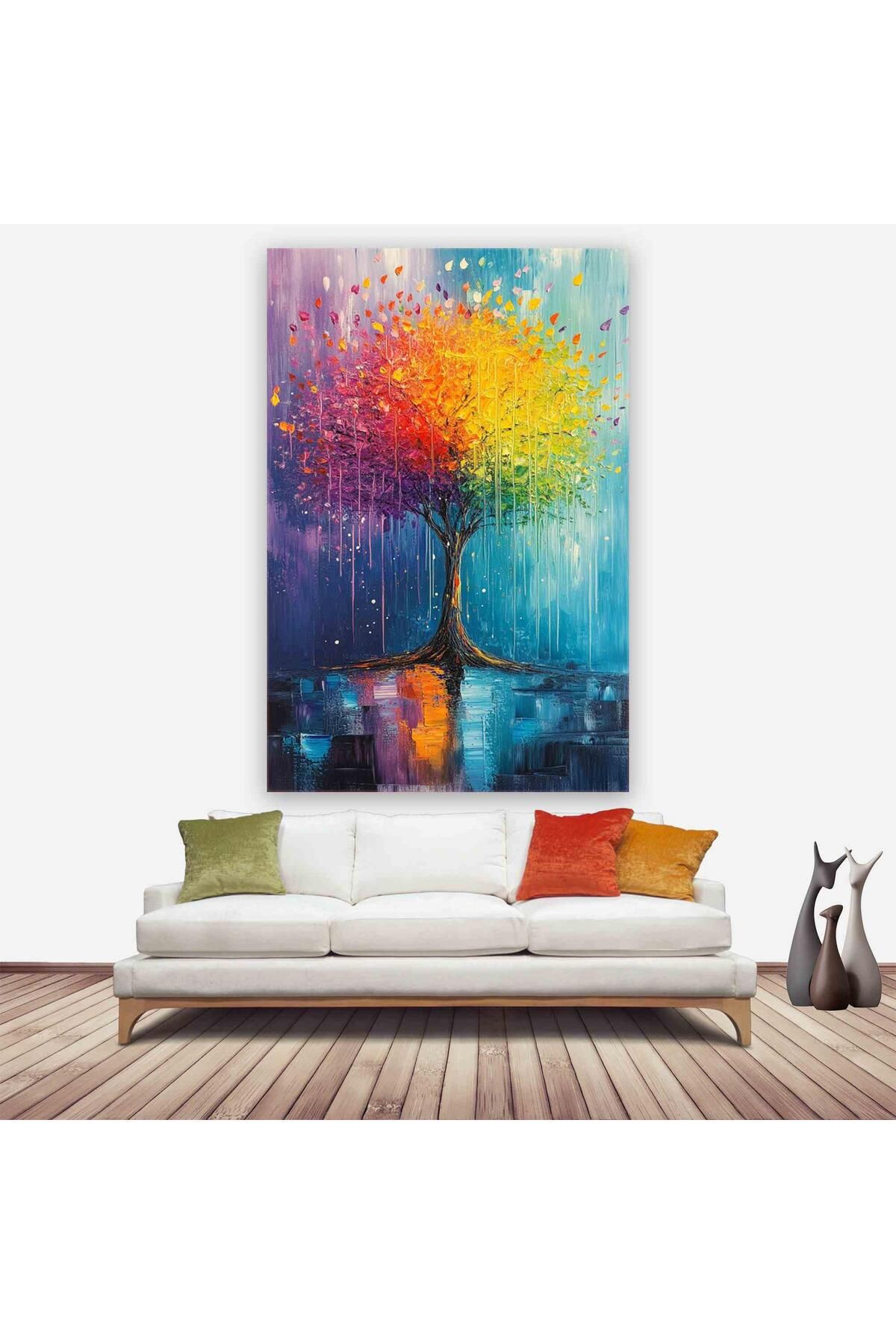 Ritmo Canvas Issız Ağaç Kanvas Tablo