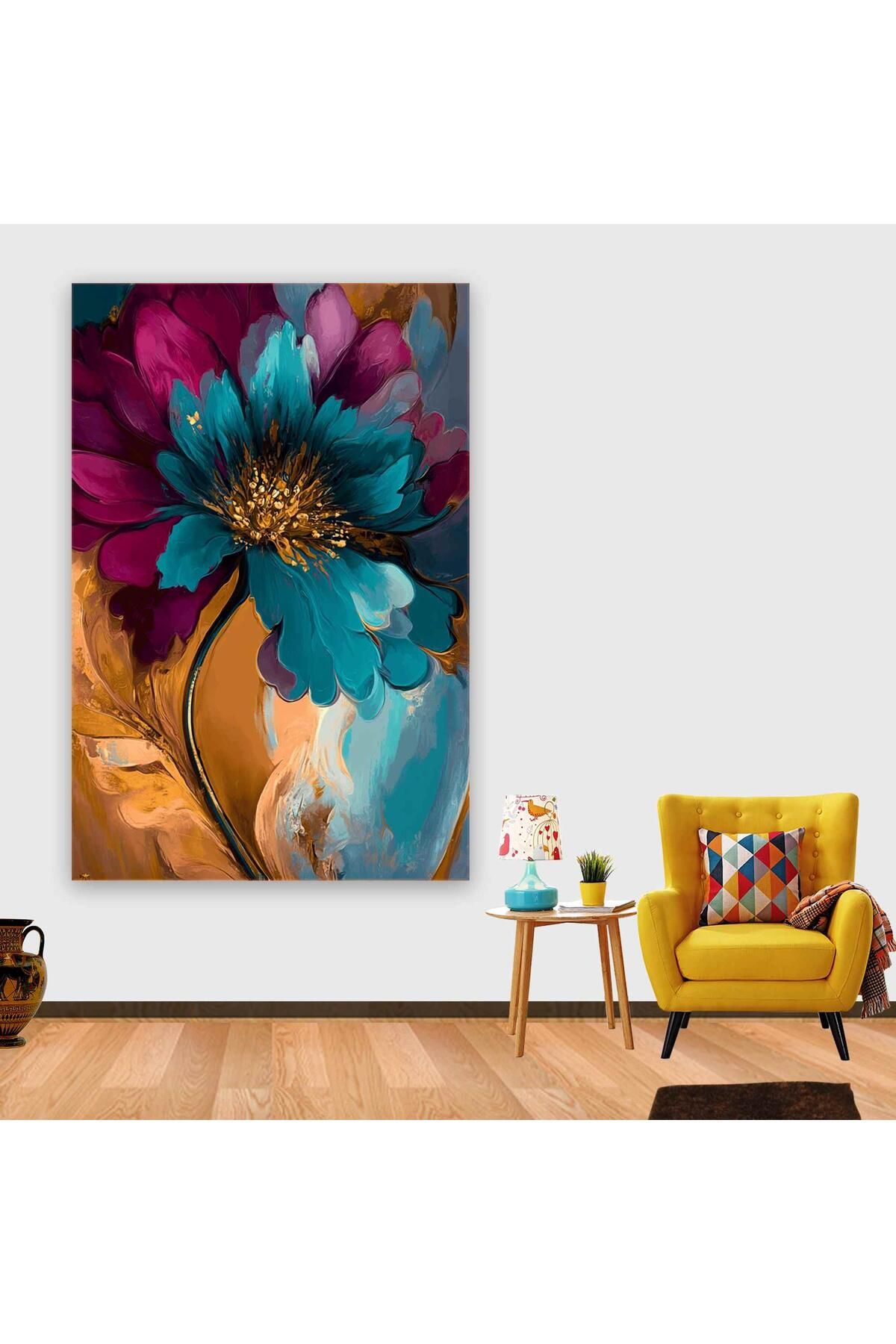 Ritmo Canvas Çiçek Kanvas Tablo